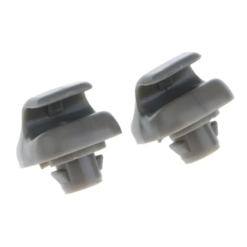 2X 2x Car Part Sun Visor Hook Clips Bracket for Honda Accord Civic CRV 98-2011