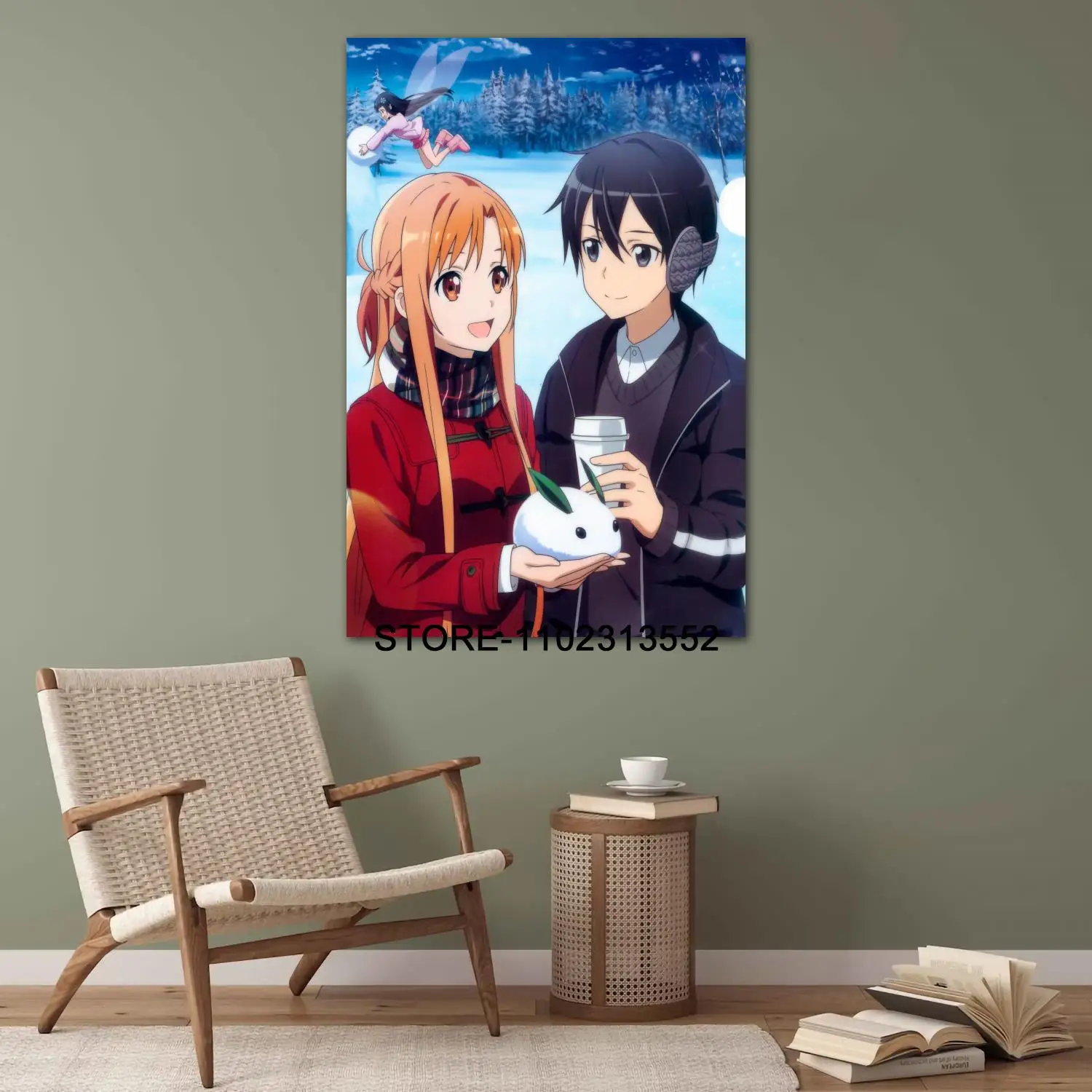 Imagen "Sf2ed95e8bbdc46eab0054833cc25727fP" de muestra del producto Posters de Sword Art Online - Asuna y Kirito de la tienda online de regalos y coleccionables de cine, series, videojuegos, juguetes.