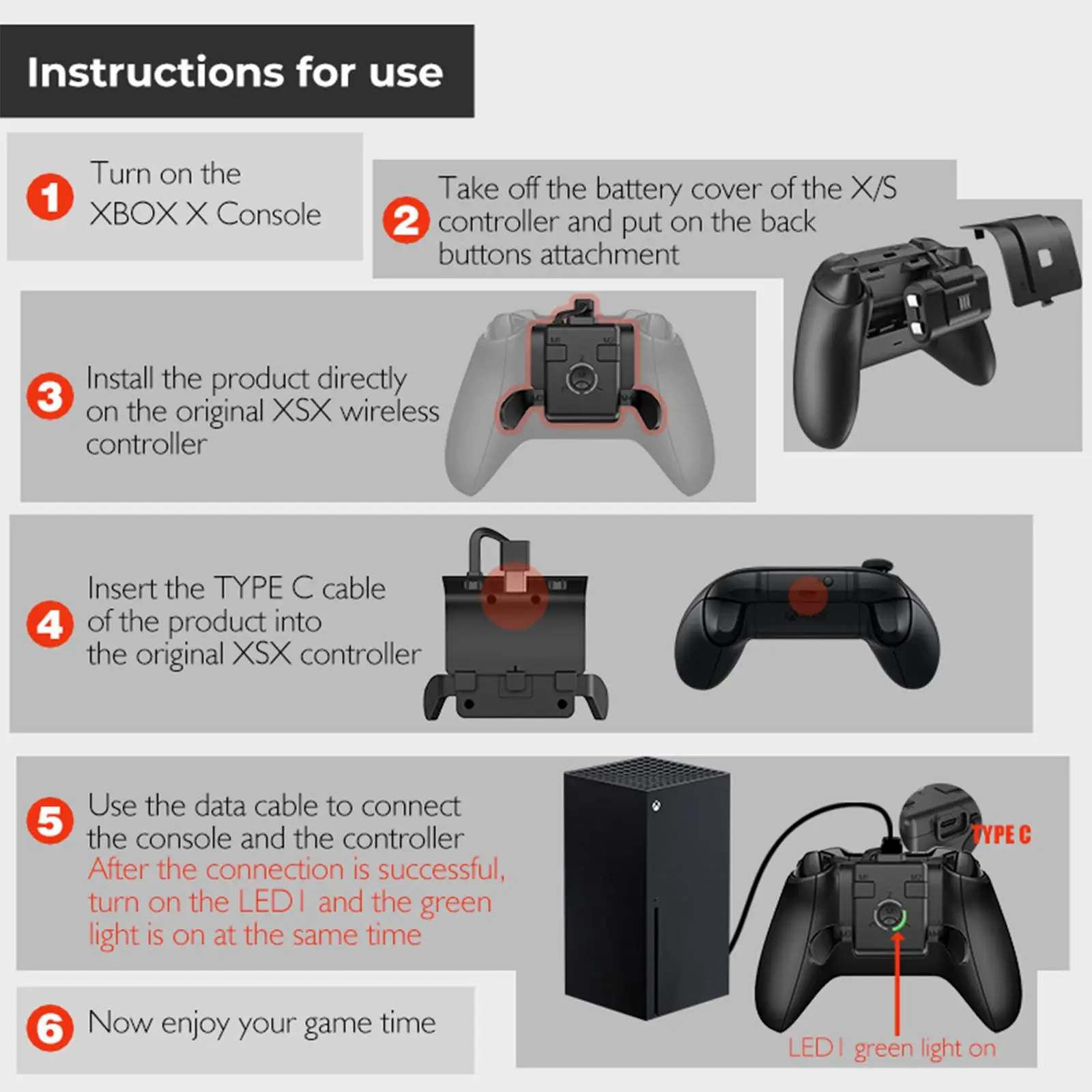 Game Controller Triggers Triggers Button Back Button Triggers Kit Flex for 