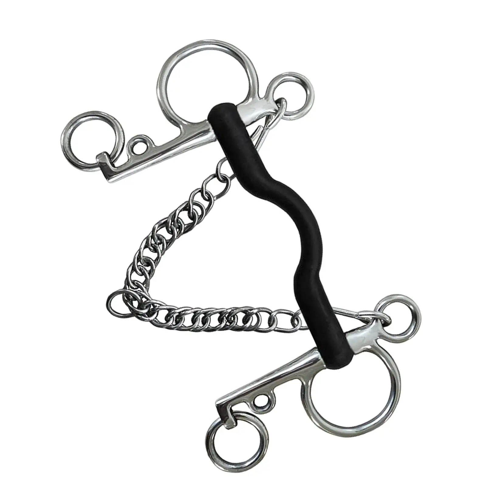 Western Style Horse Bit Stainless horse Gag Bit Mouth Performance