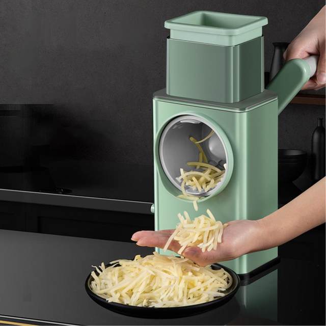 Vegetable cutter Vegetable Chopper Manual Rotary Vegetable Slicer Cutt —  CHIMIYA