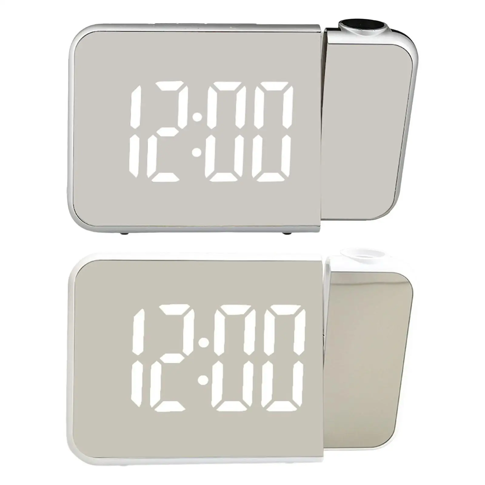 LED Digitl Projection lrm Clock Electronic lrm Clock with Projection Time Projector Bedroom Bedside Clock