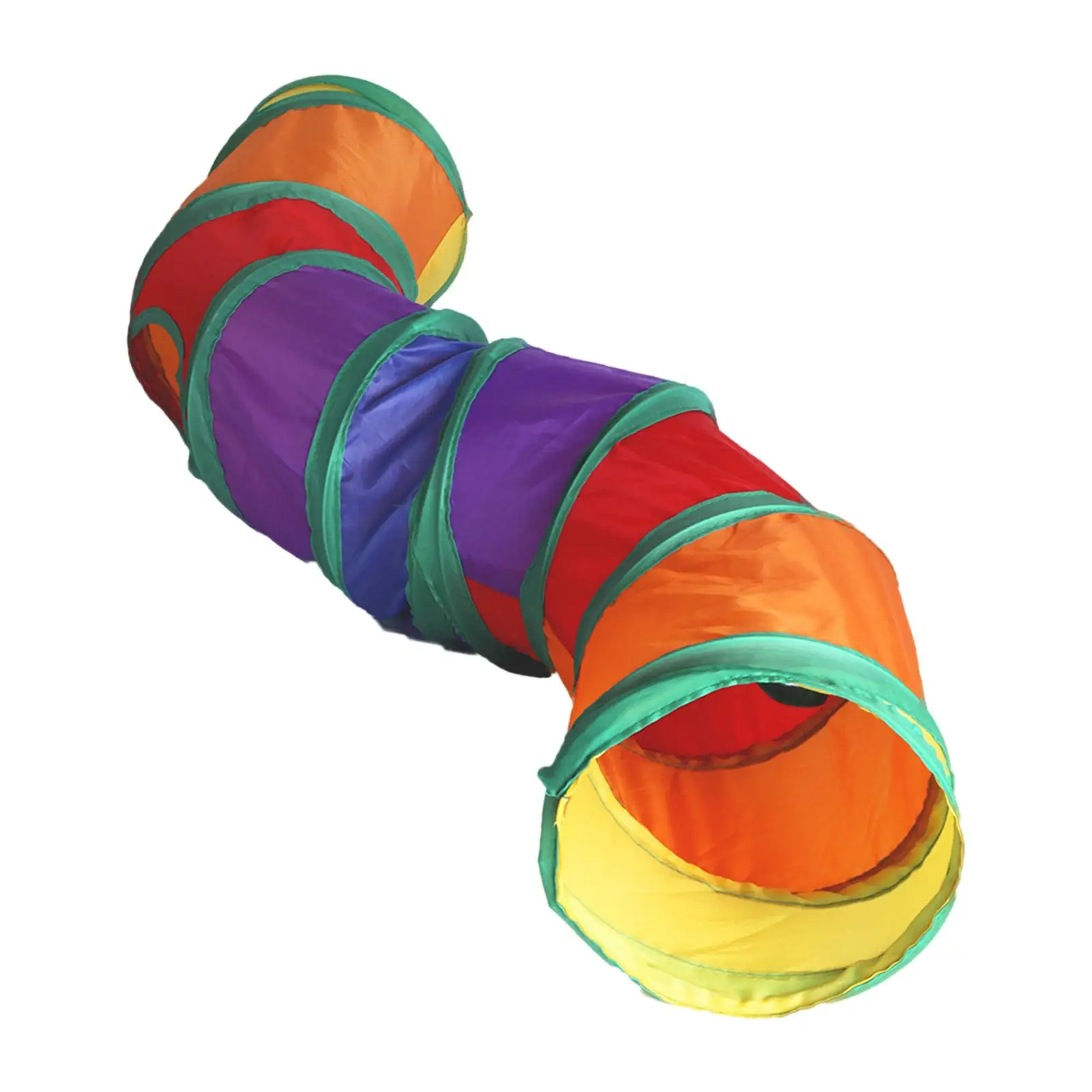 Hamster Tunnels Tubes House Chinchilla Indoor Cats Pet Tunnel Collapsible Cat Tunnel for Exercise Mouse Playing Dwarf Hamsters