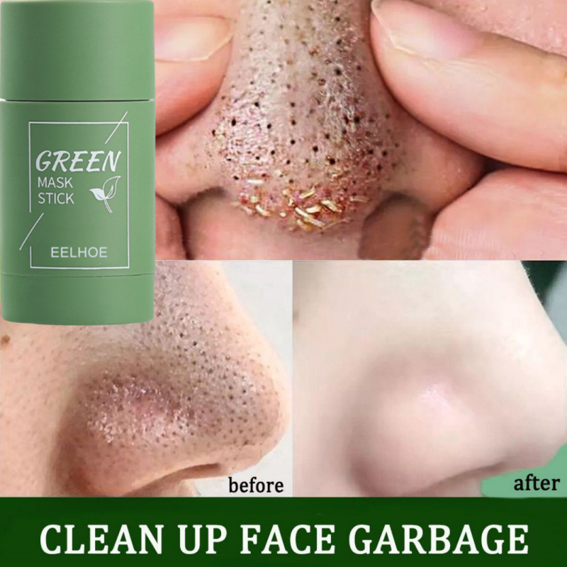 Best of Green Tea Mask Stick Remove Blackhead Acne Dark Spot Face Deep Clean Purifying Clay Shrink Pore Oil Control Fine Korean SkinCare Reviews & Tips