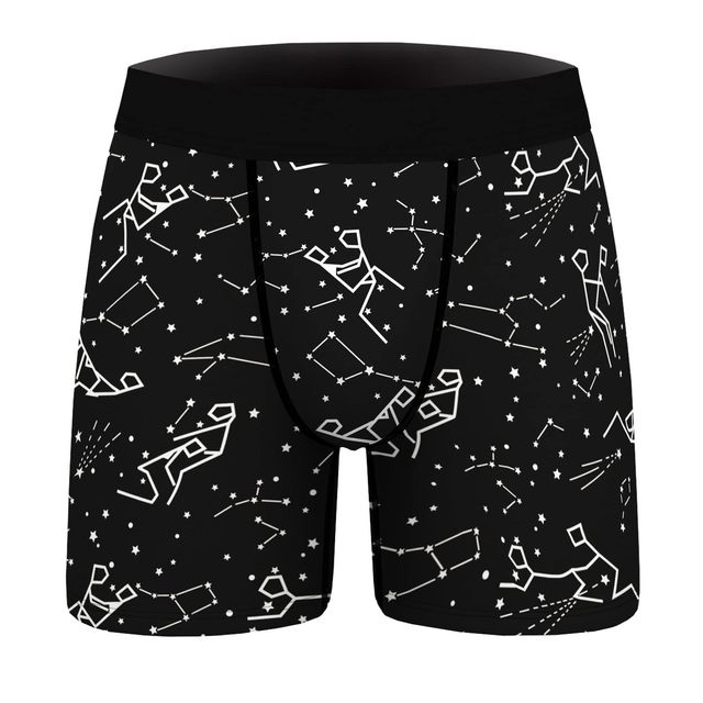 Calzoncillos bóxer divertidos para hombre, calzoncillos de Navidad, ropa  interior divertida para hombres, suave poliéster Spandex pequeños animales