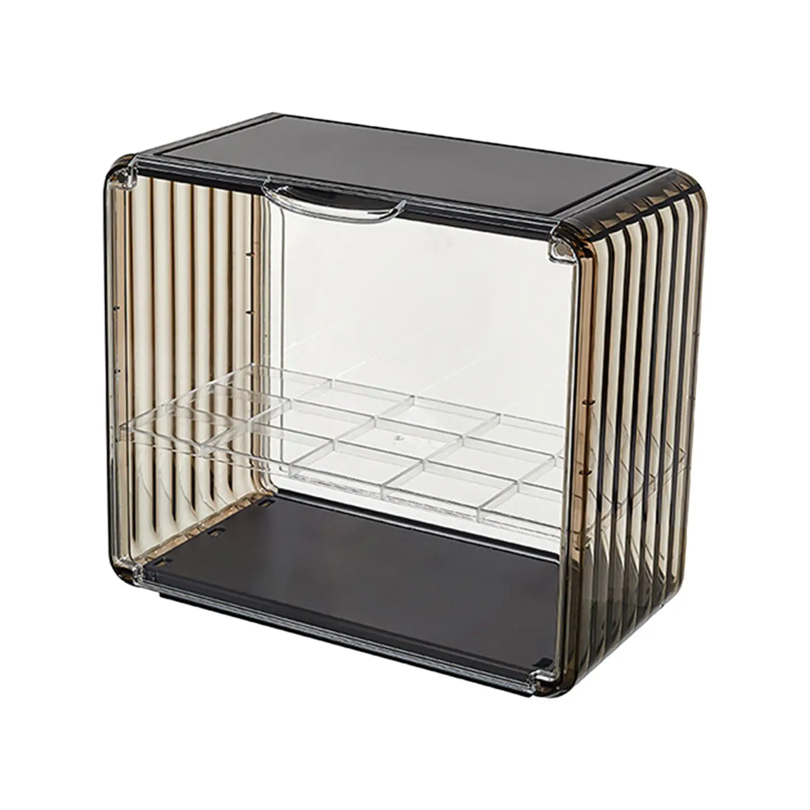 Acrylic Clear Display Case Model Cars Souvenirs Bag Multi Layer Dolls Cosmetics Collection Cube Protection Storage & Organizing