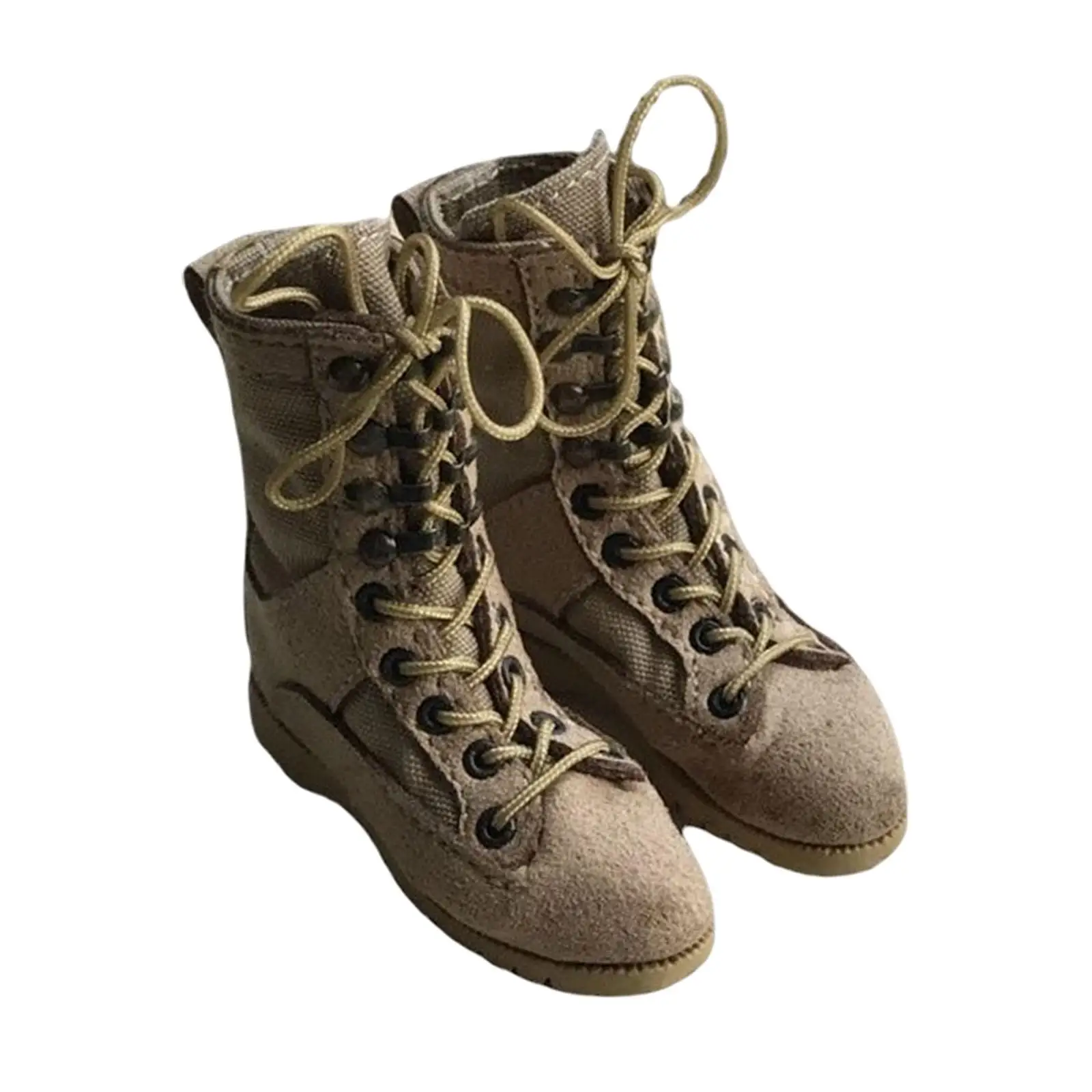 1:6 Mans Soldier Boot Handmade Adults Gifts Climbing Footwear Collection for 12'' Male Doll Accessories Costume