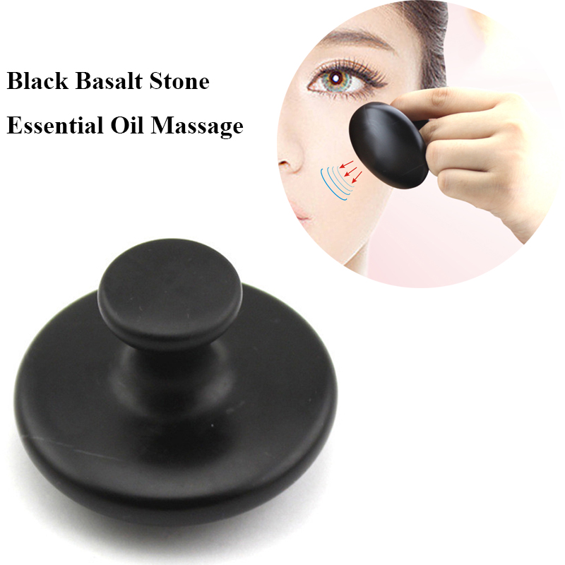 Best of Black Basalt Stone Essential Oil Massage Mushroom Shape Spa Energy Stone For Body Face Massage Stone Gua Sha Back Massager Reviews & Tips