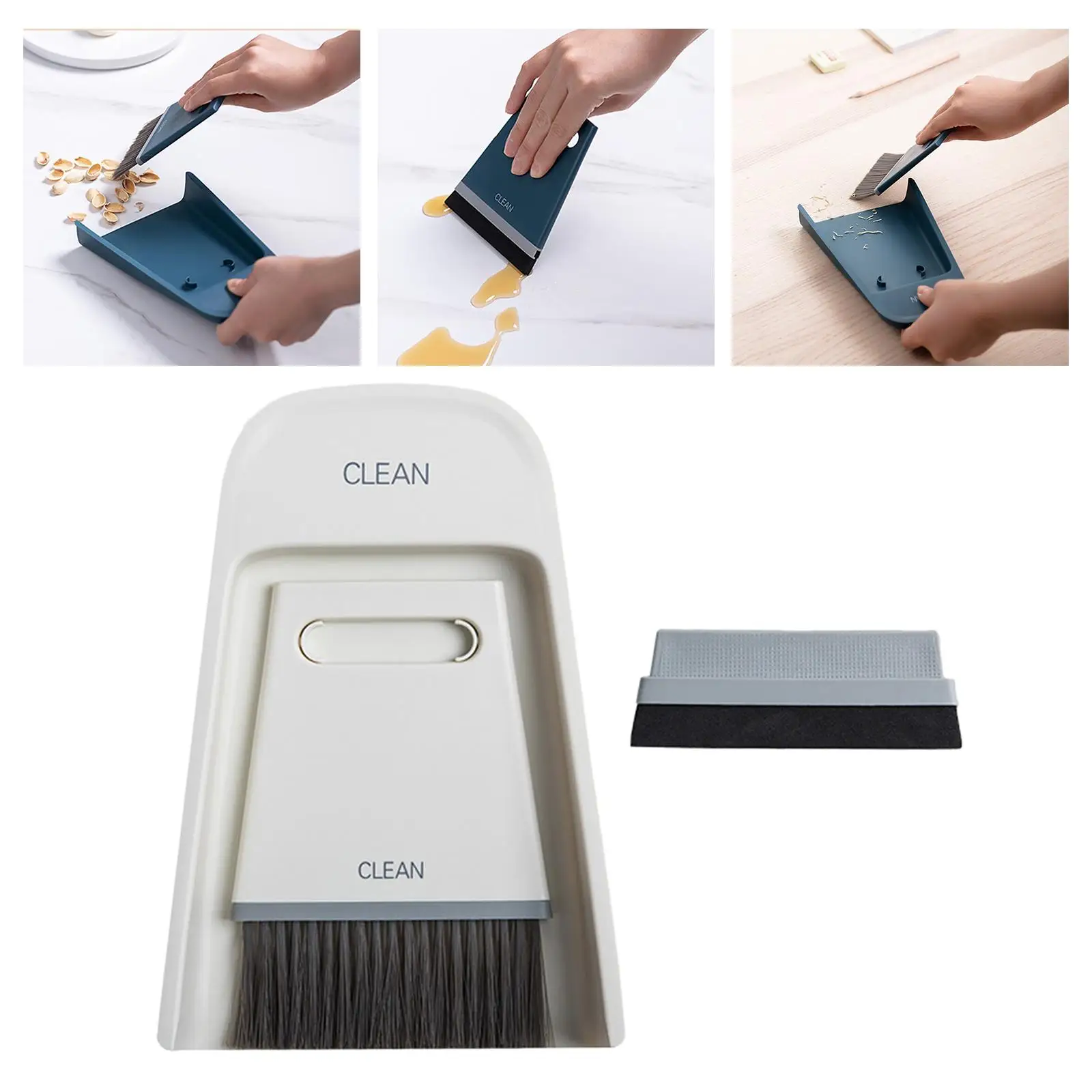 Mini Cleaning Brush Dustpan Set multipurpose Broom Dustpan Desktop Coffee Grinder Cleaning Brush