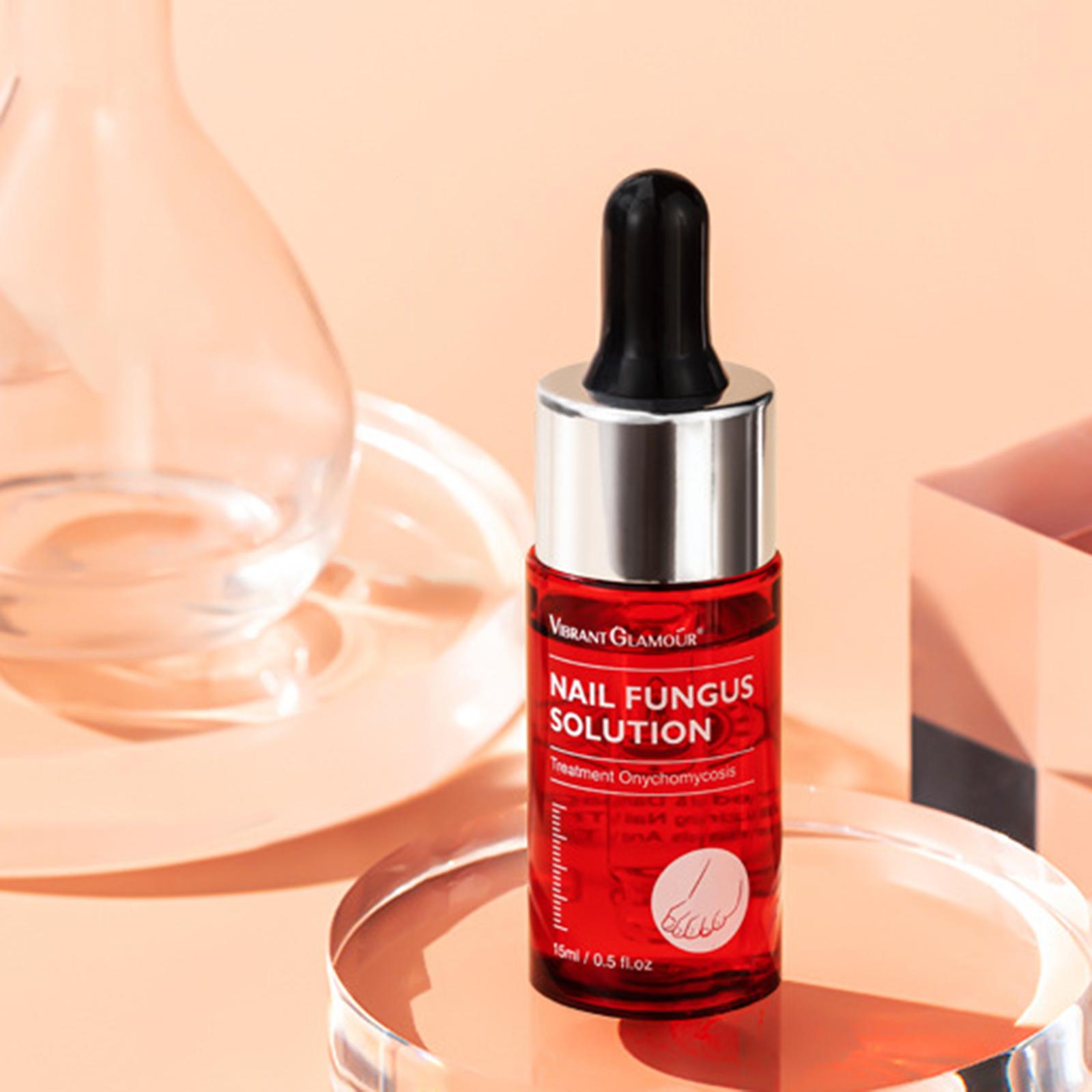 Nail Toe Anti Fungal Serum 15ml Nail Repair Serum Natural Essence Oil for Nourishing Care Discolored Nails Fingernail Toenail