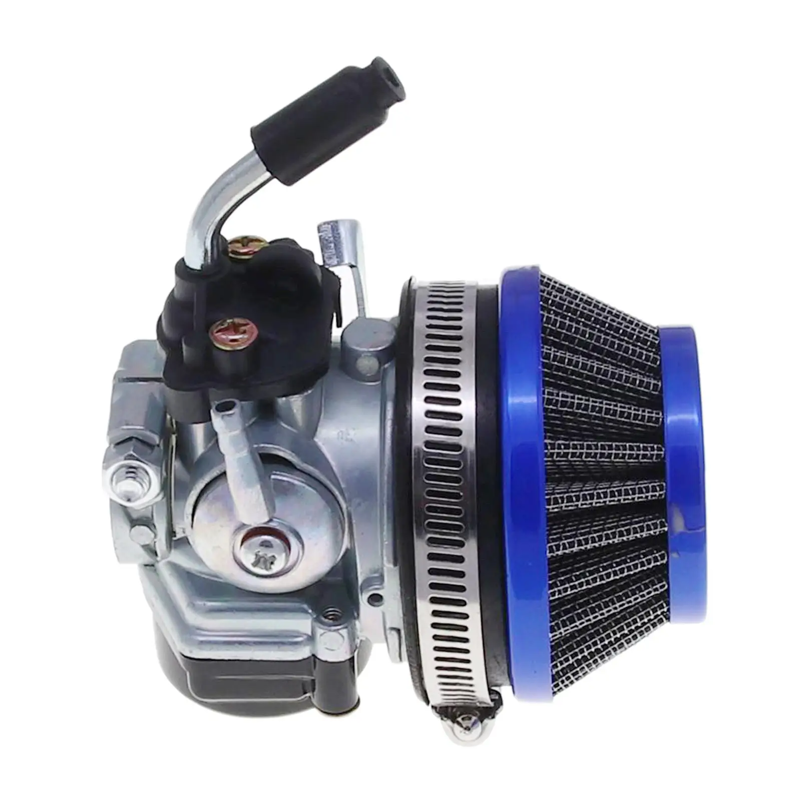 Motorcycle Carburetor for 2 Stroke Engine with 58mm Air Filter Carb Racing Carburetor for Motorized Bicycle 49 66 70 80cc