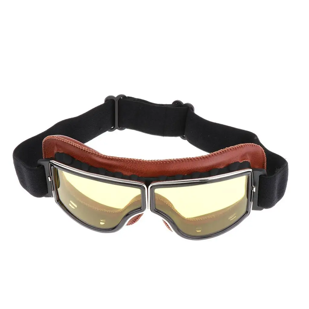 Retro Goggles Motorcycle Cruiser Vintage Glasses for #2