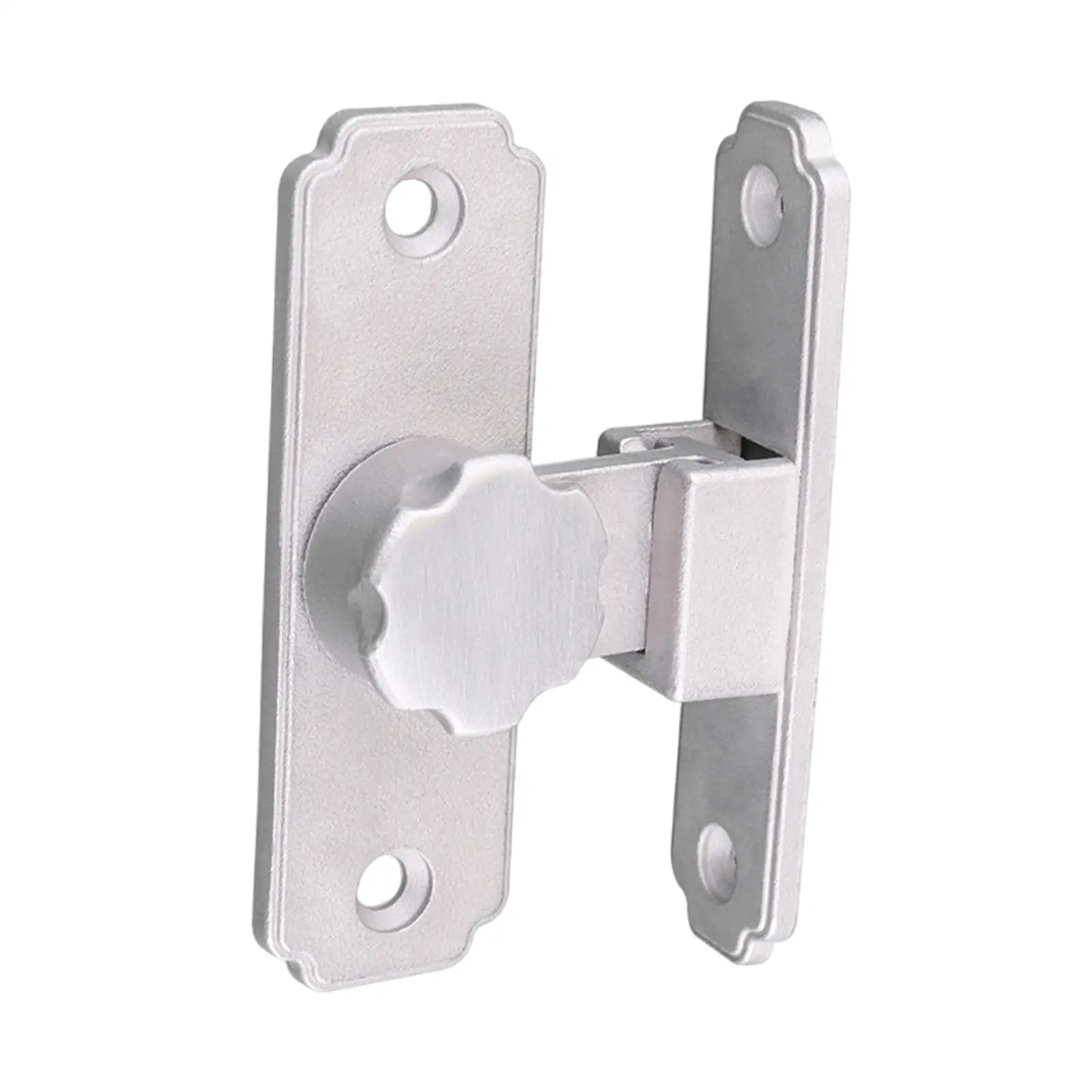 Sliding Door Lock Lever Lock Heavy Duty with Screws Durable Hardware Front Door Locks for Bathroom Entrance Garage Home Window