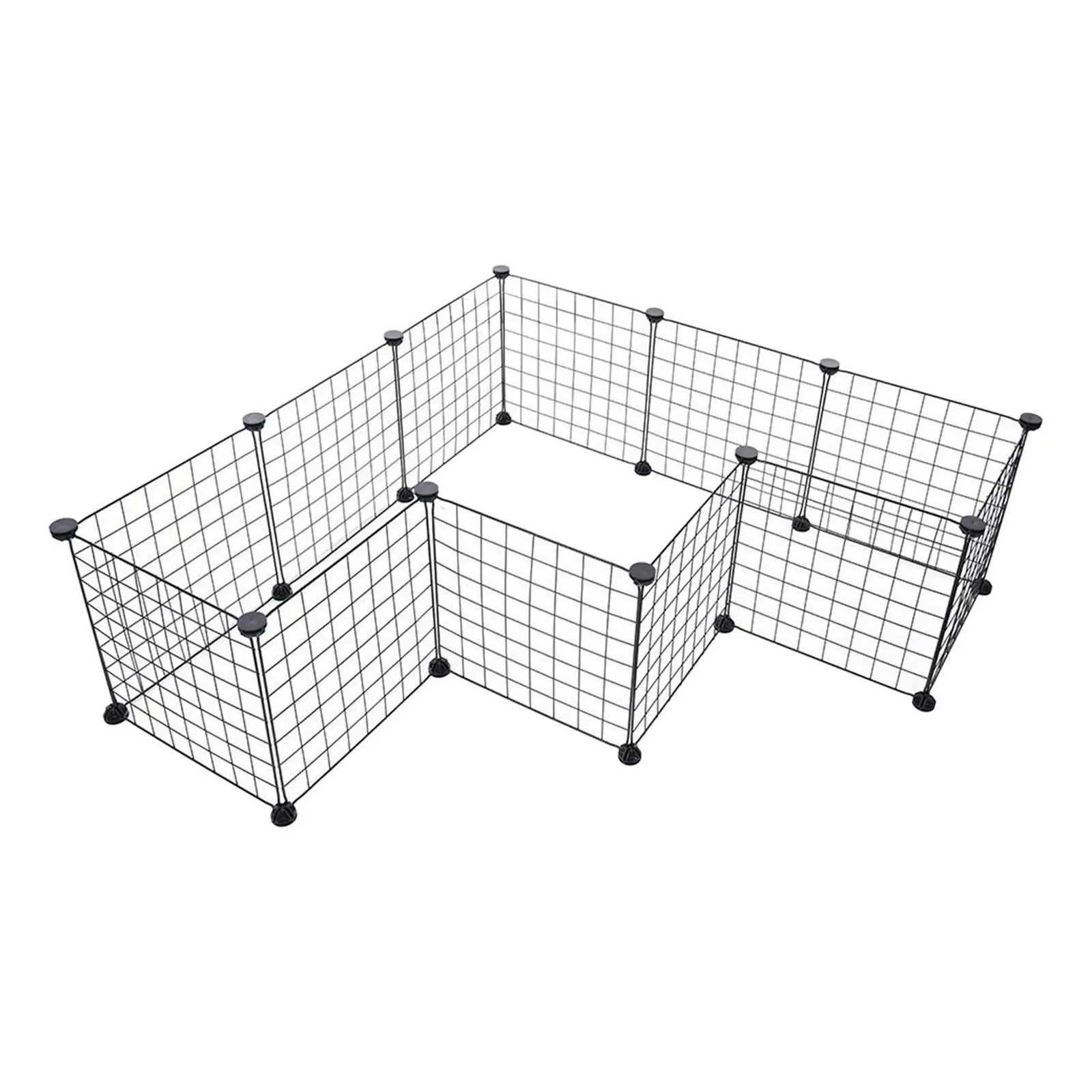Dog Playpen Indoor Puppy Playpen Pet Fence for Small Dogs Cats Bunny Hamster