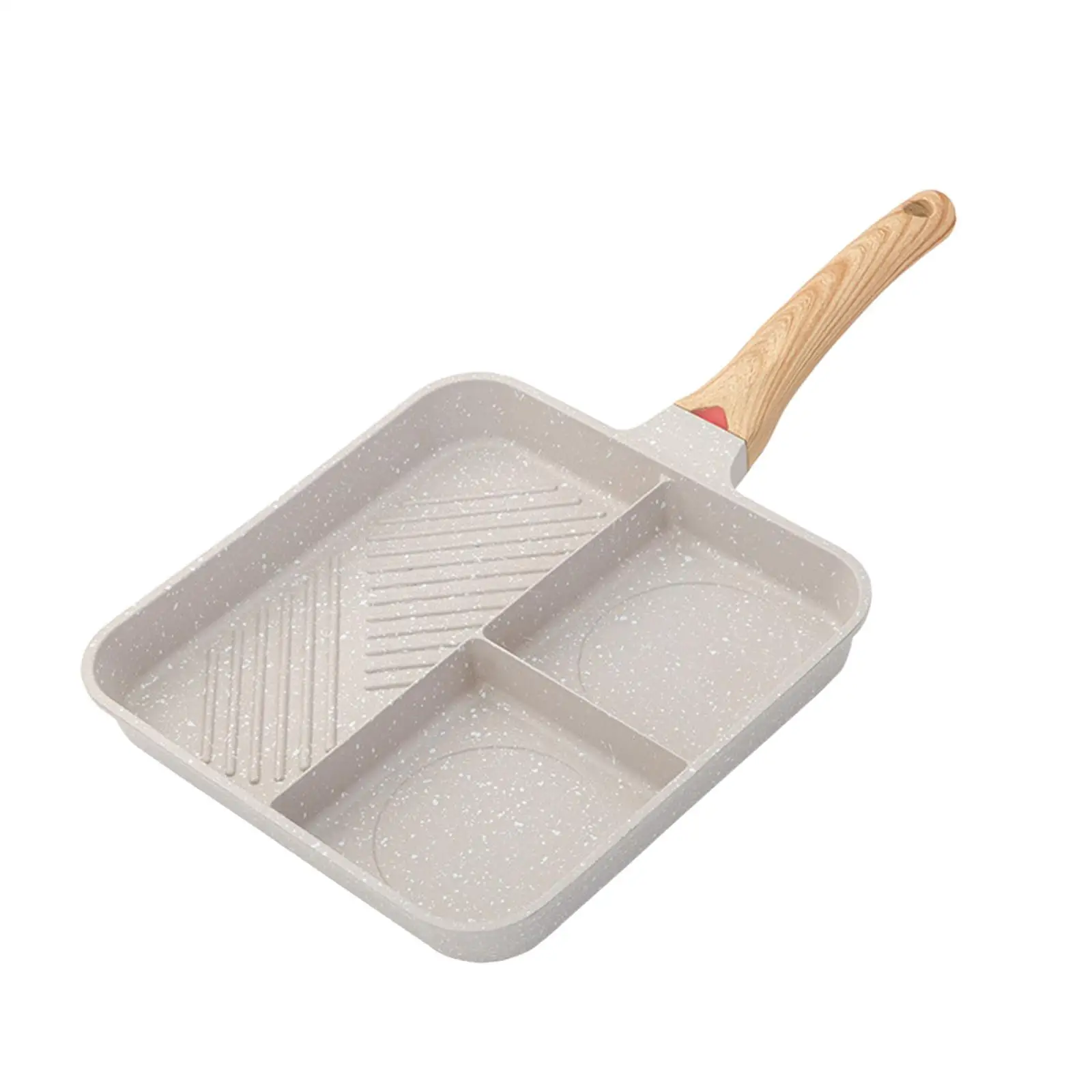 Frying Pot Square Grilling Pan Omelette Pot Non Stick for Travel Picnic Home