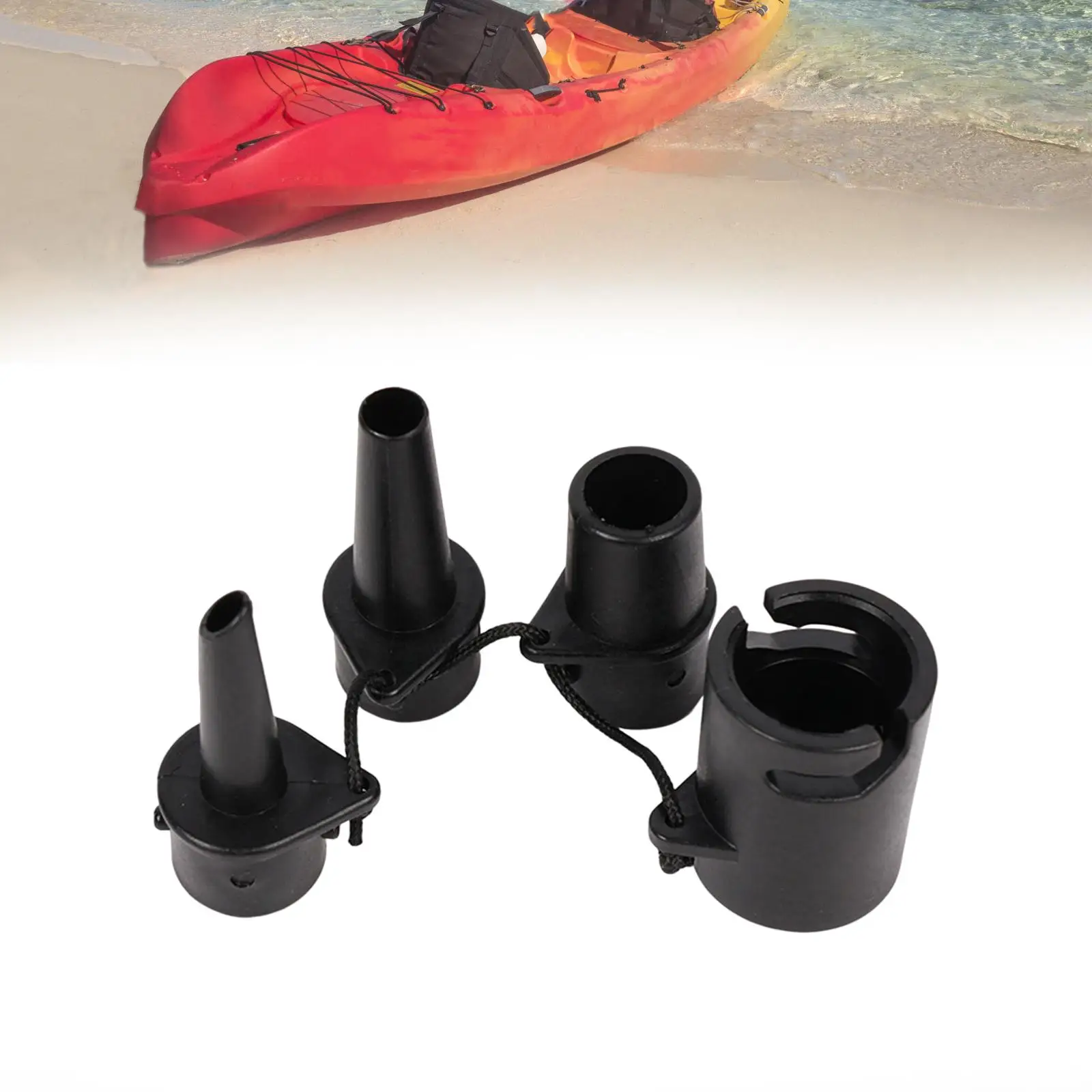 Air Valve Adapter Lightweight Durable SUP Pump Adapter for Floating Rows Boat Kayak Board Inflatable Bed