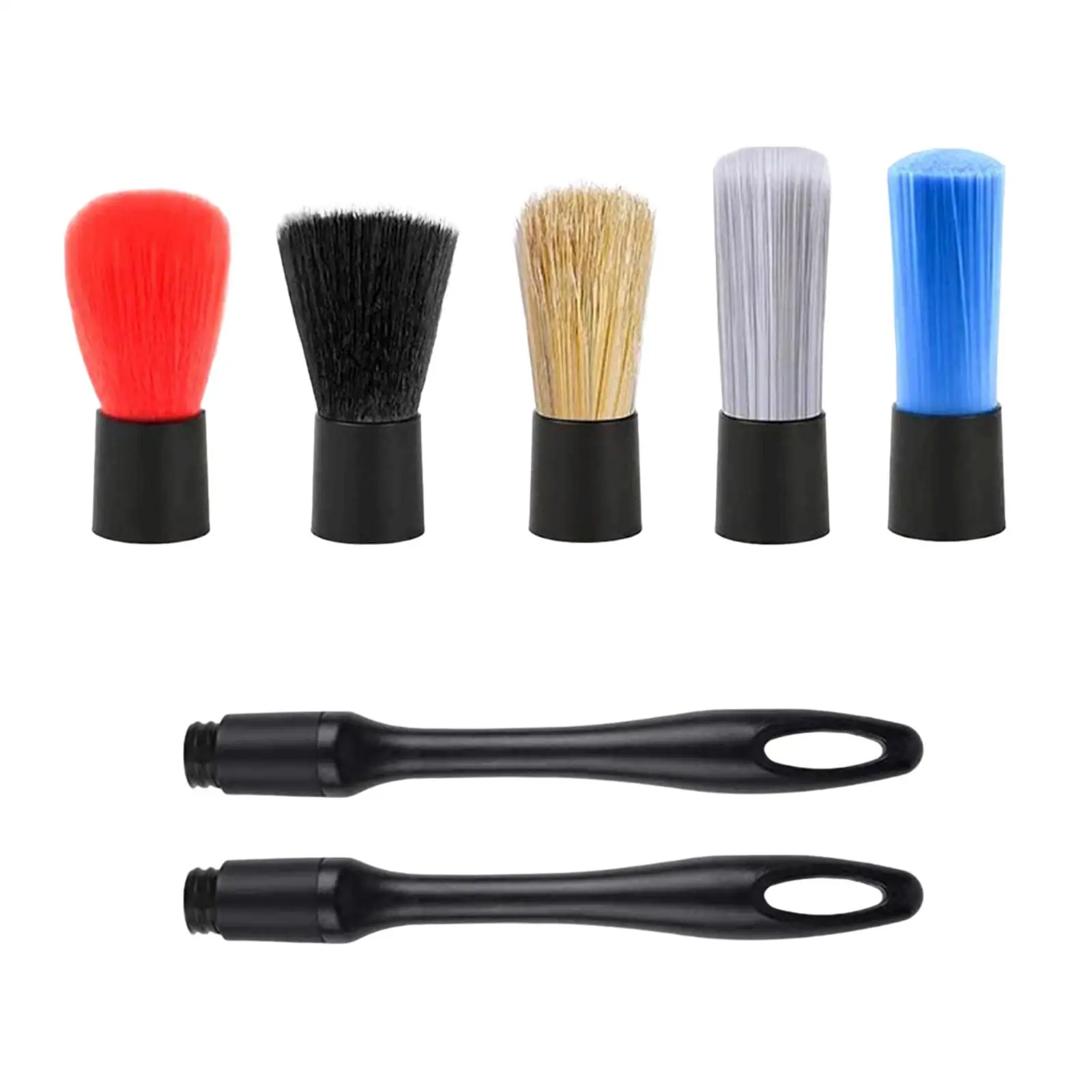 Soft Car Detail Brushes Accessories Durable Car Interior Cleaning set for