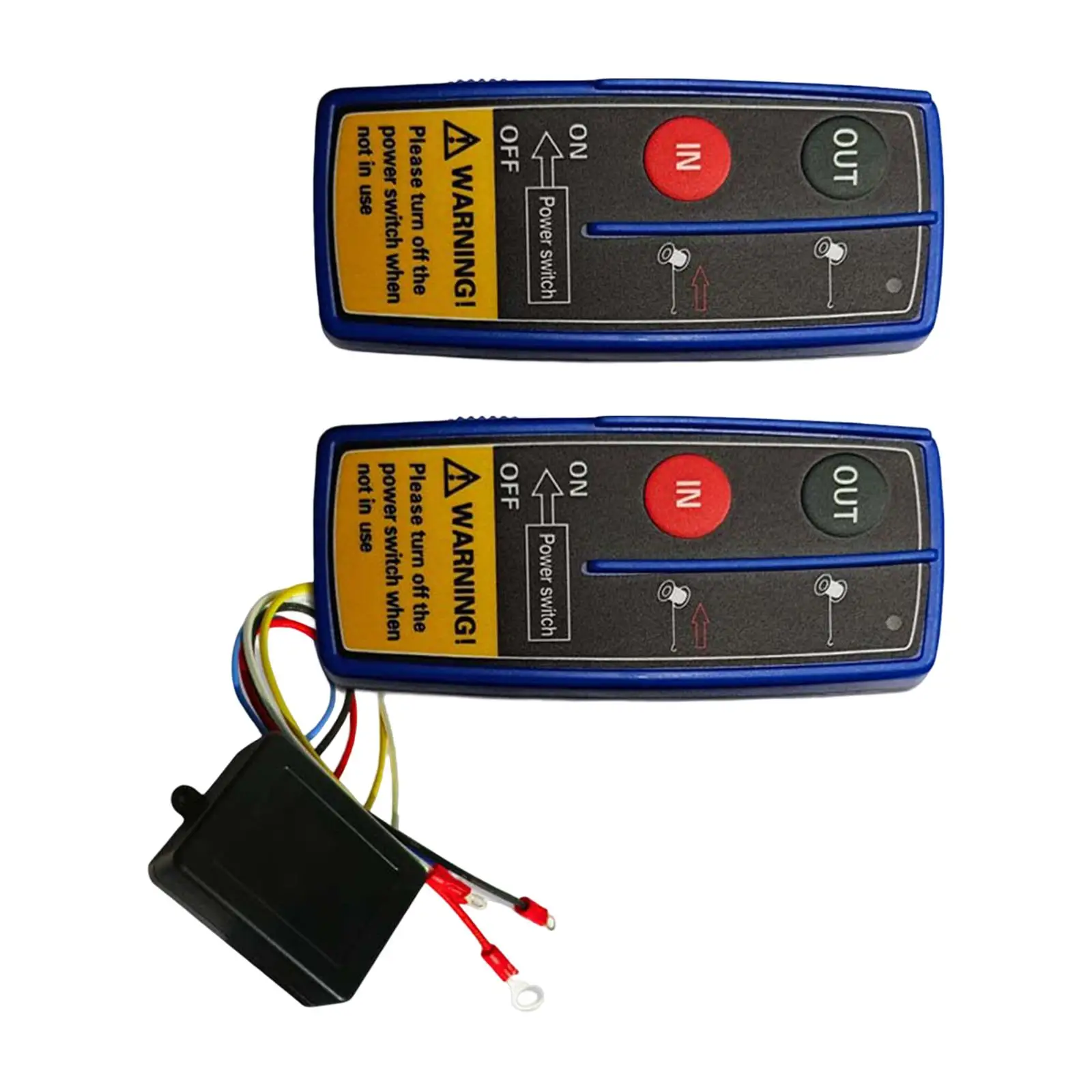 Wireless Winch Remote Control Kit 12V 24V Univerasl Winch Controller for