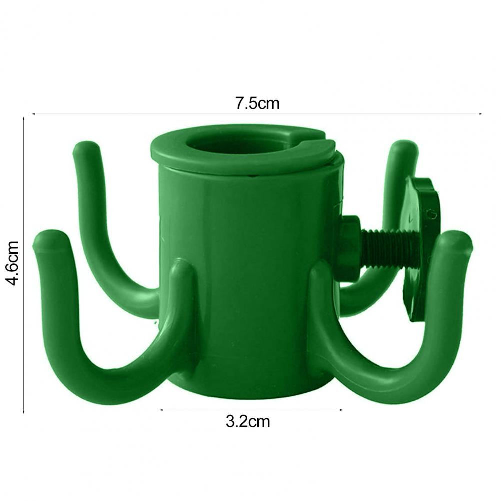 Description Picture 2 of itemStrong Parasol Hook Widely Compatible Beach Umbrella Hook Wear-resistant Space-saving Four Feet Umbrella Hook Accessory