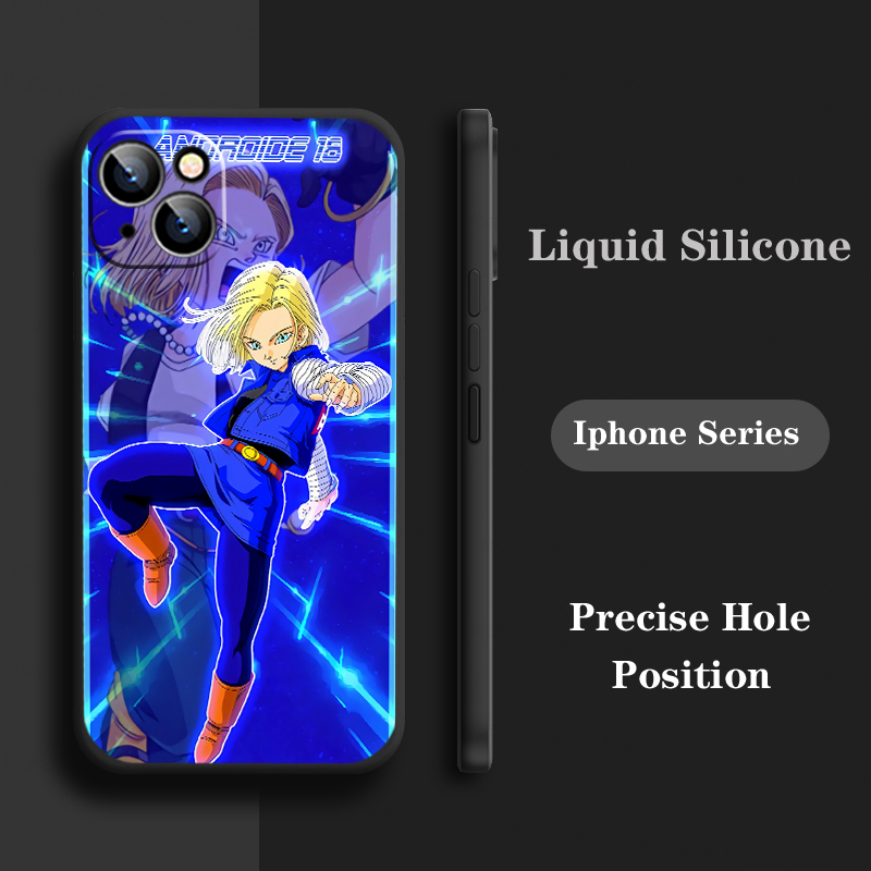 Lively Dragon Ball Gohan Uubu Phone Case For iPhone 8 Plus X Xr Xs 6 6s 8 Plus 11 12 13 Max Pro Mini 7 7P SE 2020 Kmqt Cartoon iphone 13 pro max cover