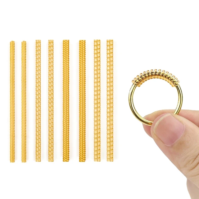 4Pcs/Set 3/5mm Ring Size Adjuster for Loose Rings Ring Reducer to Make Ring  Smaller Guard Resizer for IDEAL for Jewelty Tool