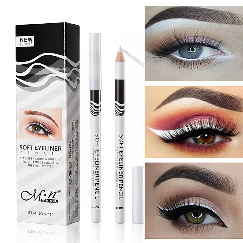 Best of 5pcs Menow Eyebrow Pencil White Mark Pen For Microblading Pmu Waterproof And Soft White Eyeliner Pencil Eye Silkworm Brighten Reviews & Tips