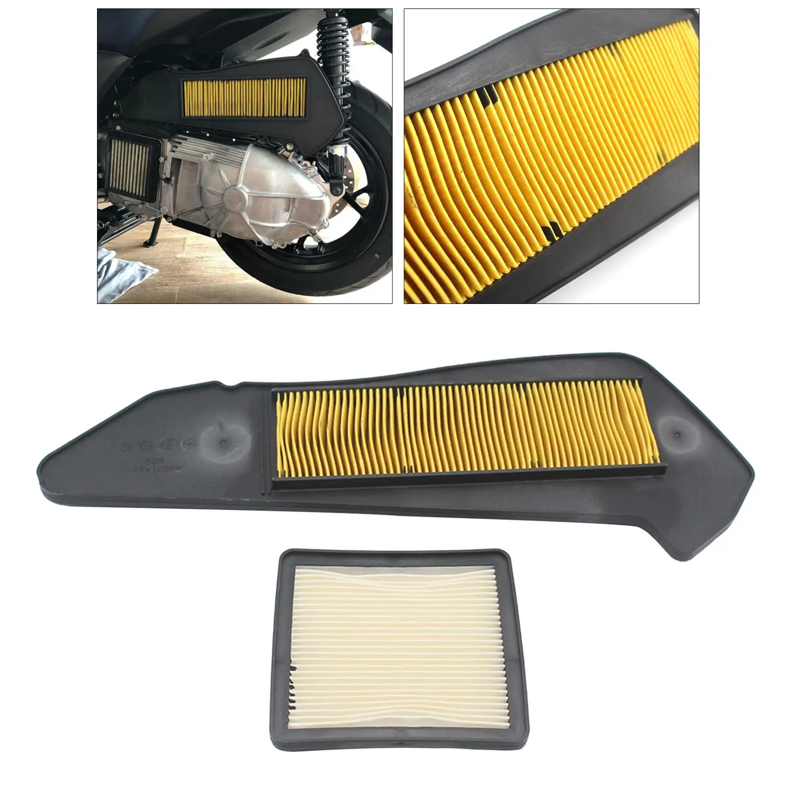 2Pieces Motorbike Air Intake Cleaner for 250 300,