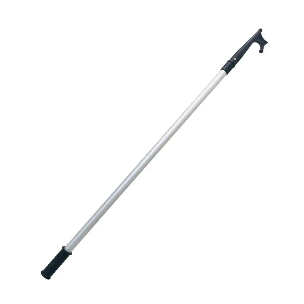 Telescoping Boat Hook for Docking - with Replacement Nylon Tip - Marine Accessories - 48 to 86 inch Extention