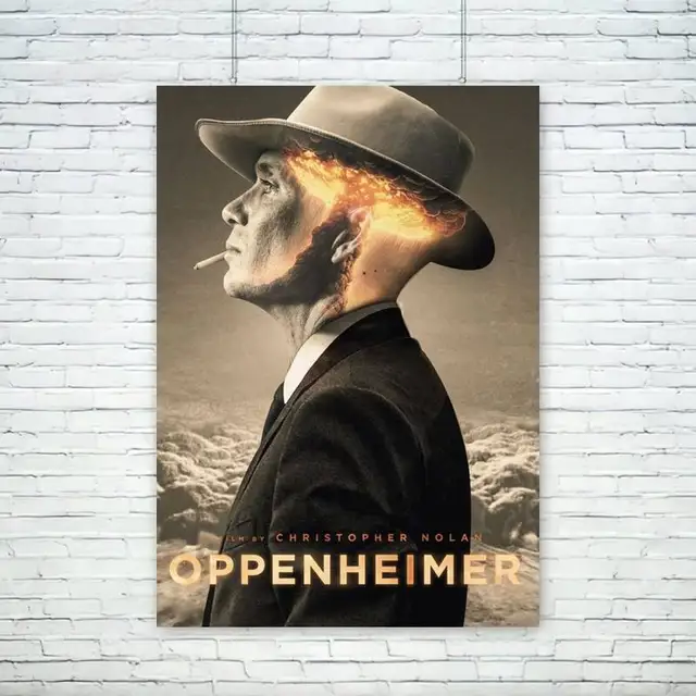 Oppenheimer 2023 Europe and America New Movie Poster Backdrop War Theme  Background Vinyl Banner Photography Studios Props - AliExpress