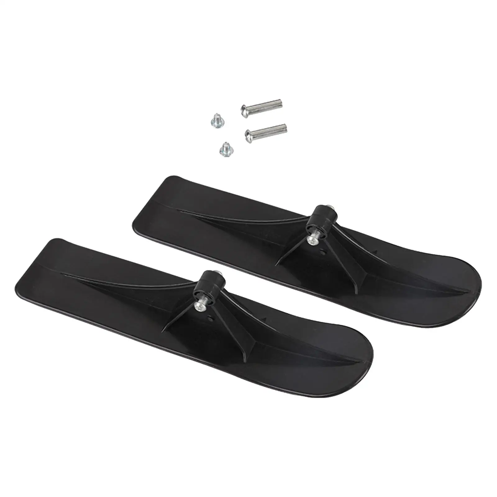Snow Scooter Ski Sled Flat Bottom Snowmobile Attachment Durable for Novices
