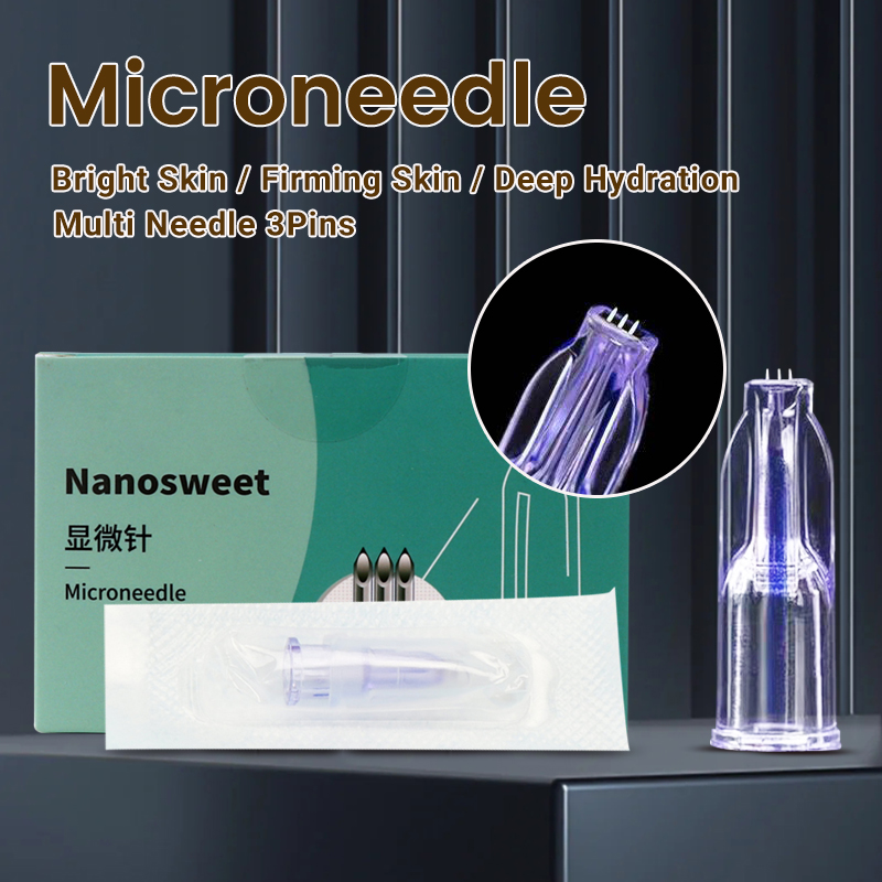 Best of 34G 1.0mm 1.2mm 1.5mm Mini Three Needles For Eyes And Neck Nanosoft MicroneedIes Anti Aging Facial Skin Care Tool Parts Reviews & Tips