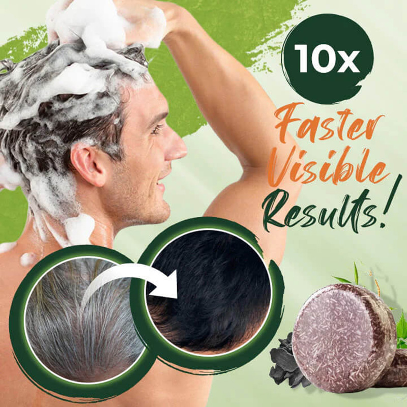 Best of 2 / 3 / 5pcs He Shou Wu Hira Darkening Shampoo Bar Hair Care Shampoos Bar Natural Organic Handmade Soap Effective Gray Hair Reverse Reviews & Tips - Image 5