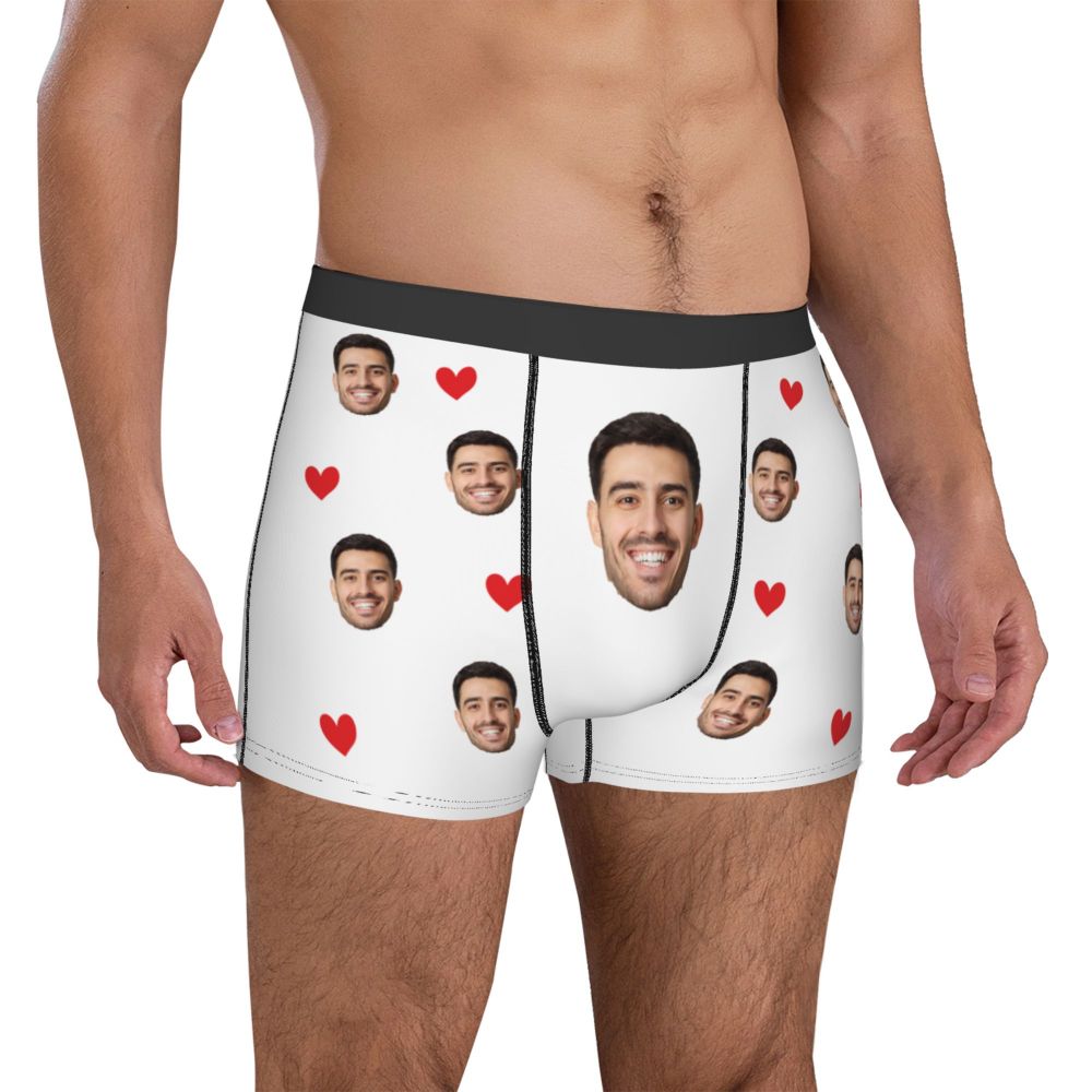 Title 45, Cuecas boxer personalizadas para homens, presen...