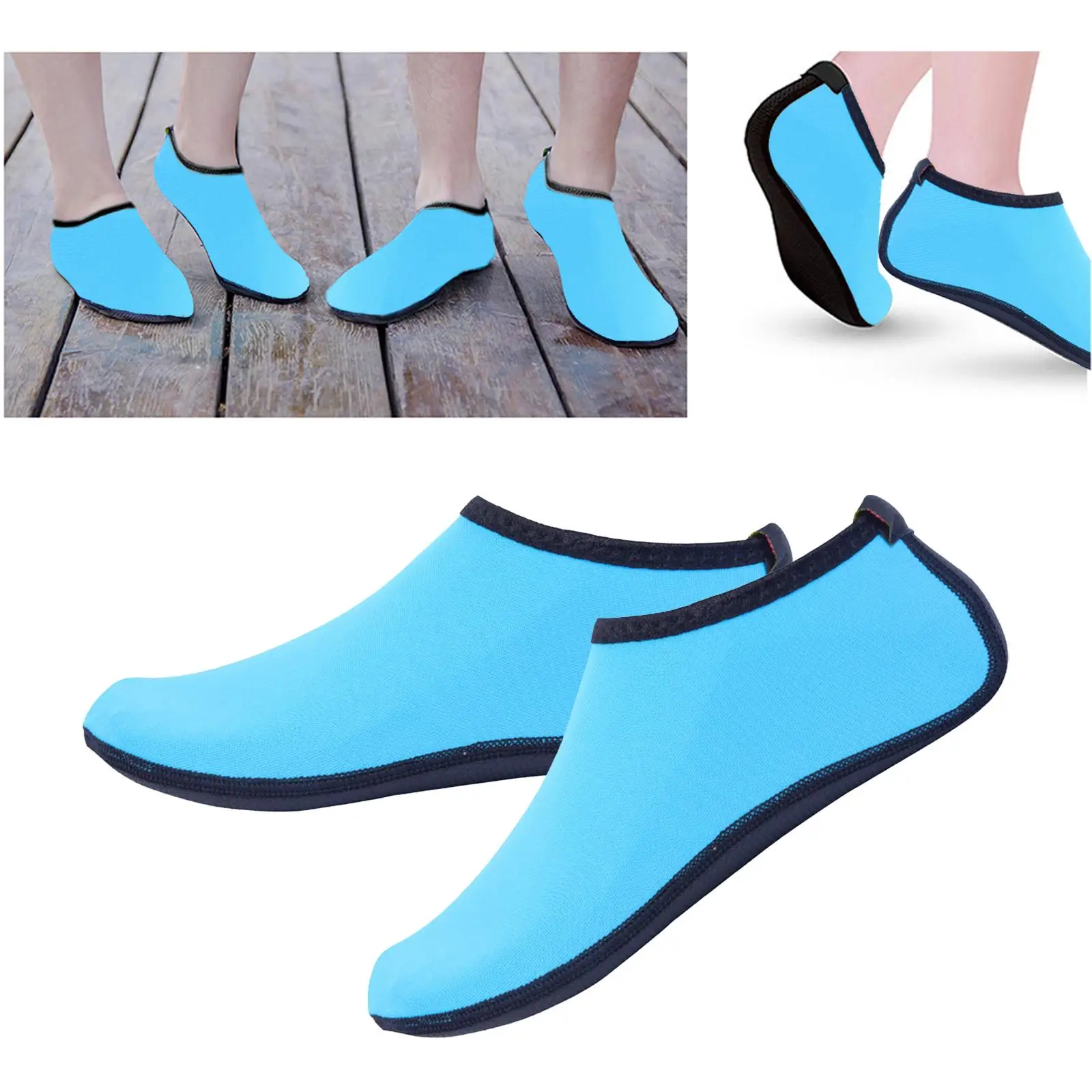 Dive Socks Aqua Water Socks Quick Dry for Beach Trip, Boating, Kayaking, Snorkeling, Beach Volleyball, Water Park Activities