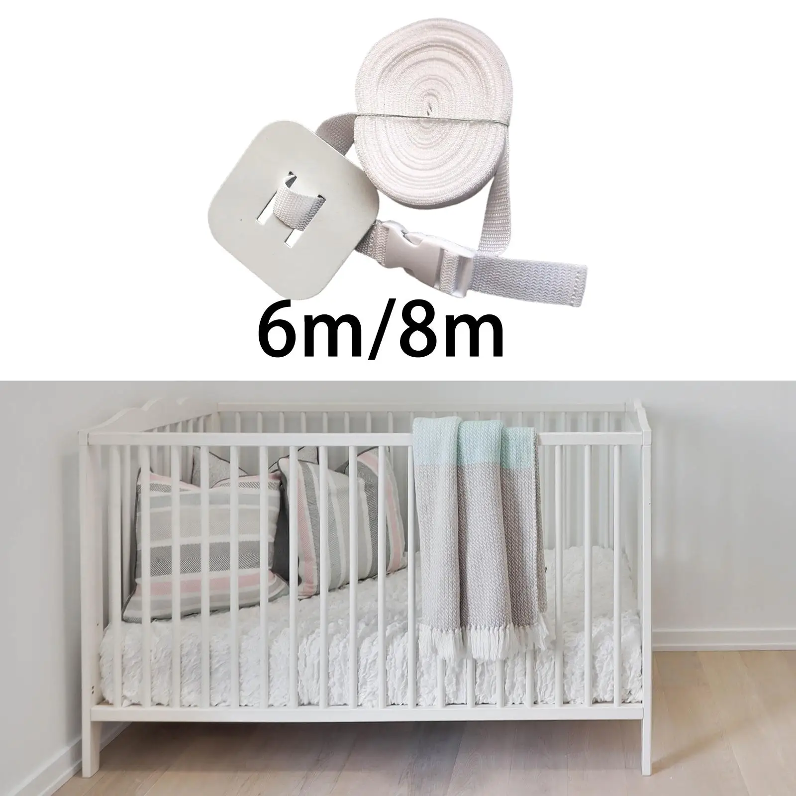 Long Bed Connector Strap Home Textiles Accessories for Sheet Bed Mattress