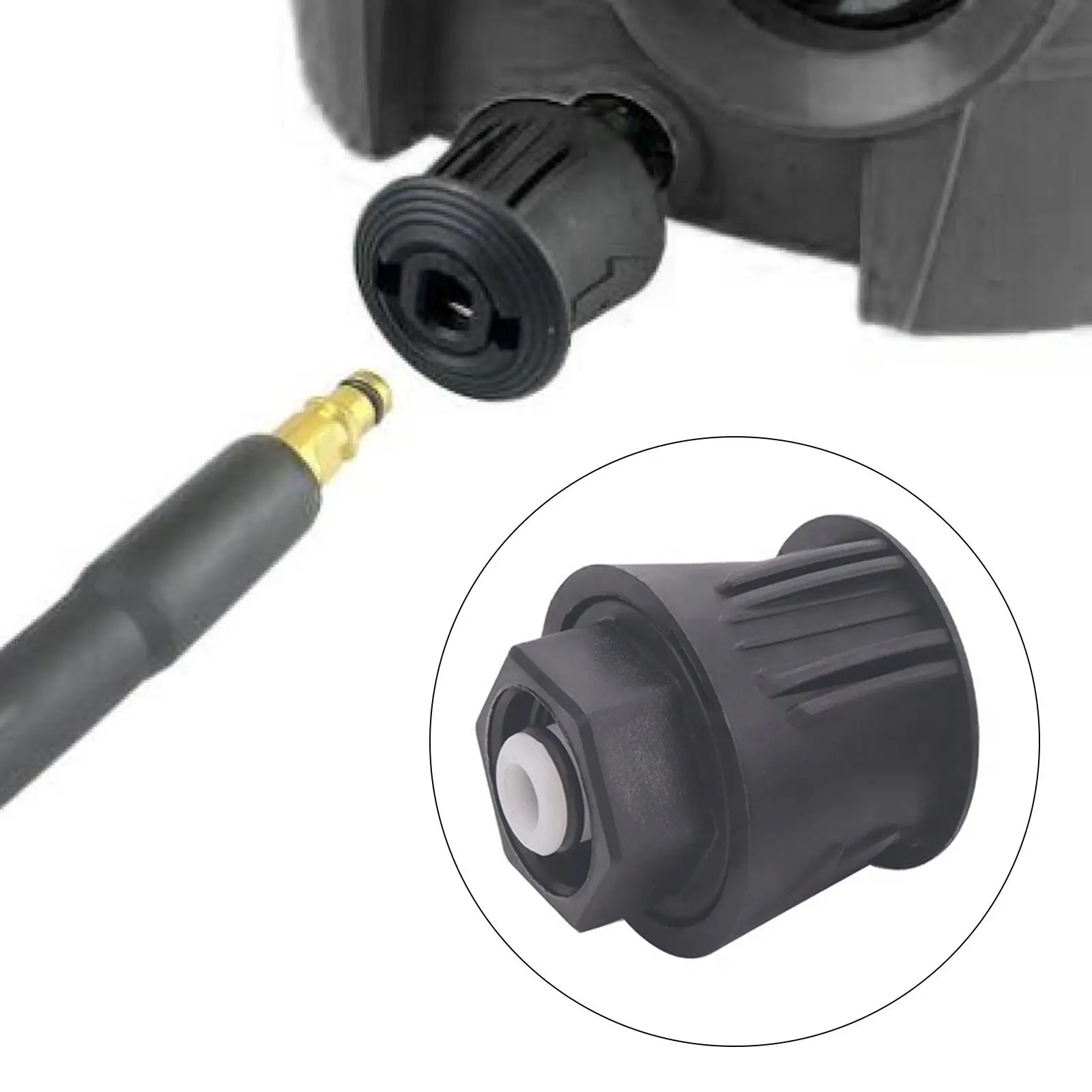 Plastic High Pressure Hose Adaptor M22 14mm Accessories High Pressure  Coupling for Garden Lawn for  K2 K3 K4 K5 K6 K7
