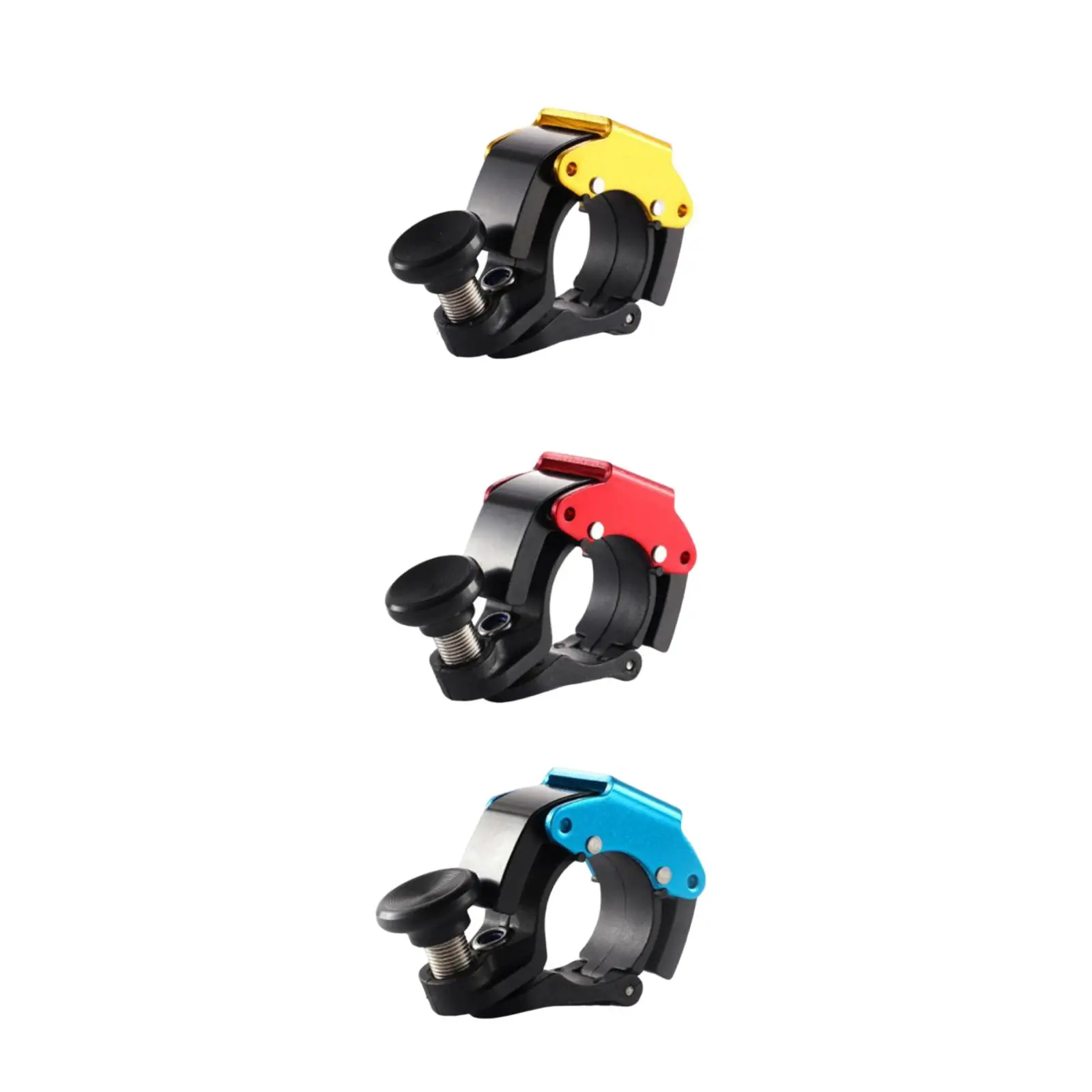 Bike Bells Invisible Cycling Bells Clear Loud Sound Bicycle Handlebar Bell Bicycle Bells for Folding Bike Cycling Mountain Bike