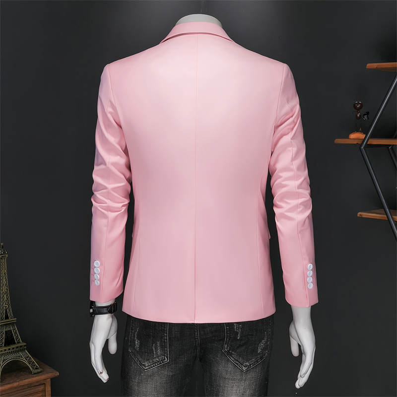 High Quality Business Slim Fit Single Buttons Suits Jacket Men Slim Fit Casual Fashion Wedding Groom Tuxedo Blazer Coats 6XL-M