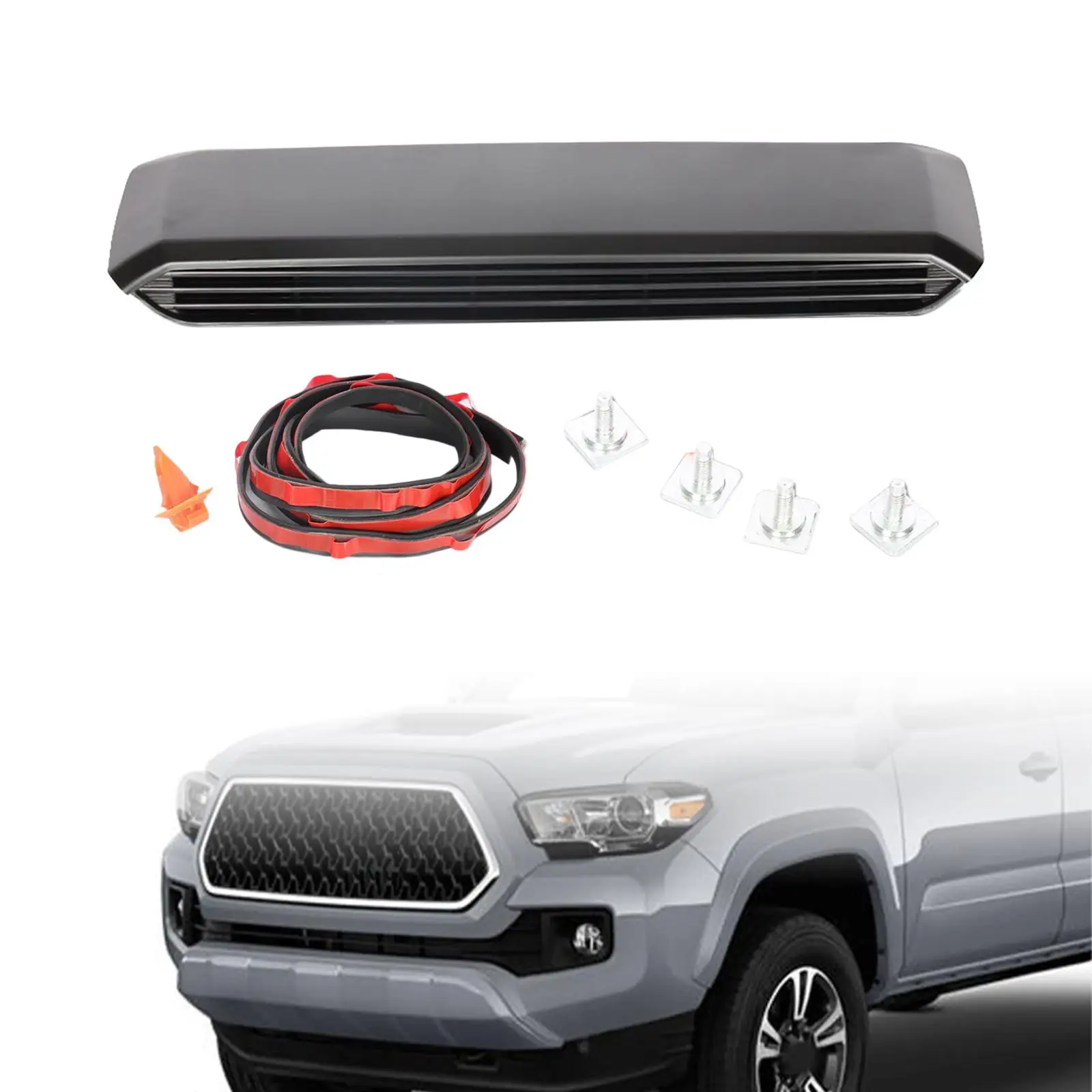 Front Upper Hood Scoop Intake Air Duct Car Accessories Easy to Install 76181-44900 Replaces for Toyota for tacoma TRD 2016-2022