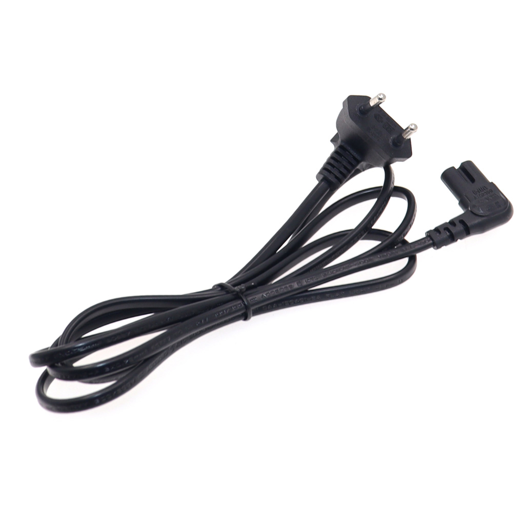 Description Picture 4 of item90 Degree EU Schuko CEE7/16 Europe 2pin Male to Right Angled IEC 320 C7 Power Supply Cord Cable