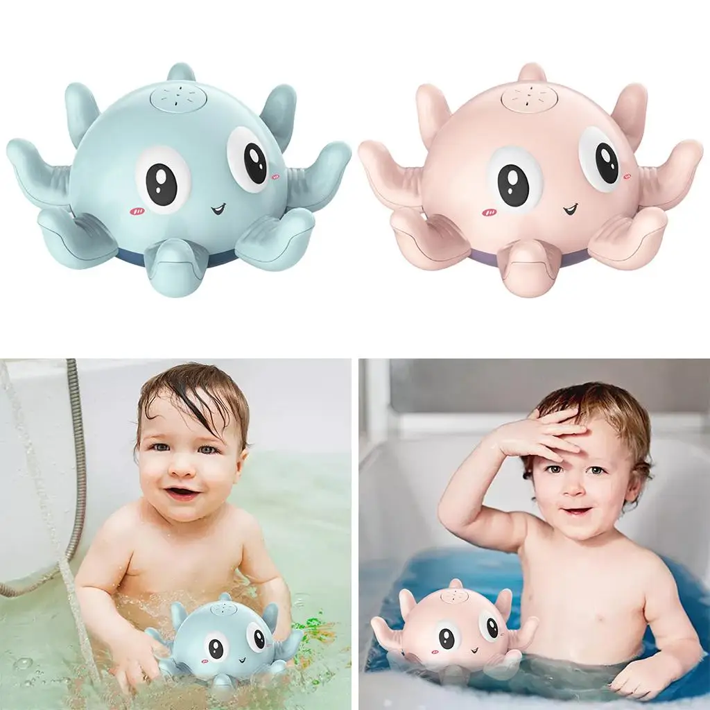 Light Up Sprinkler Octopus Swim Bath Toys for Kids Bag Filler Party Favors