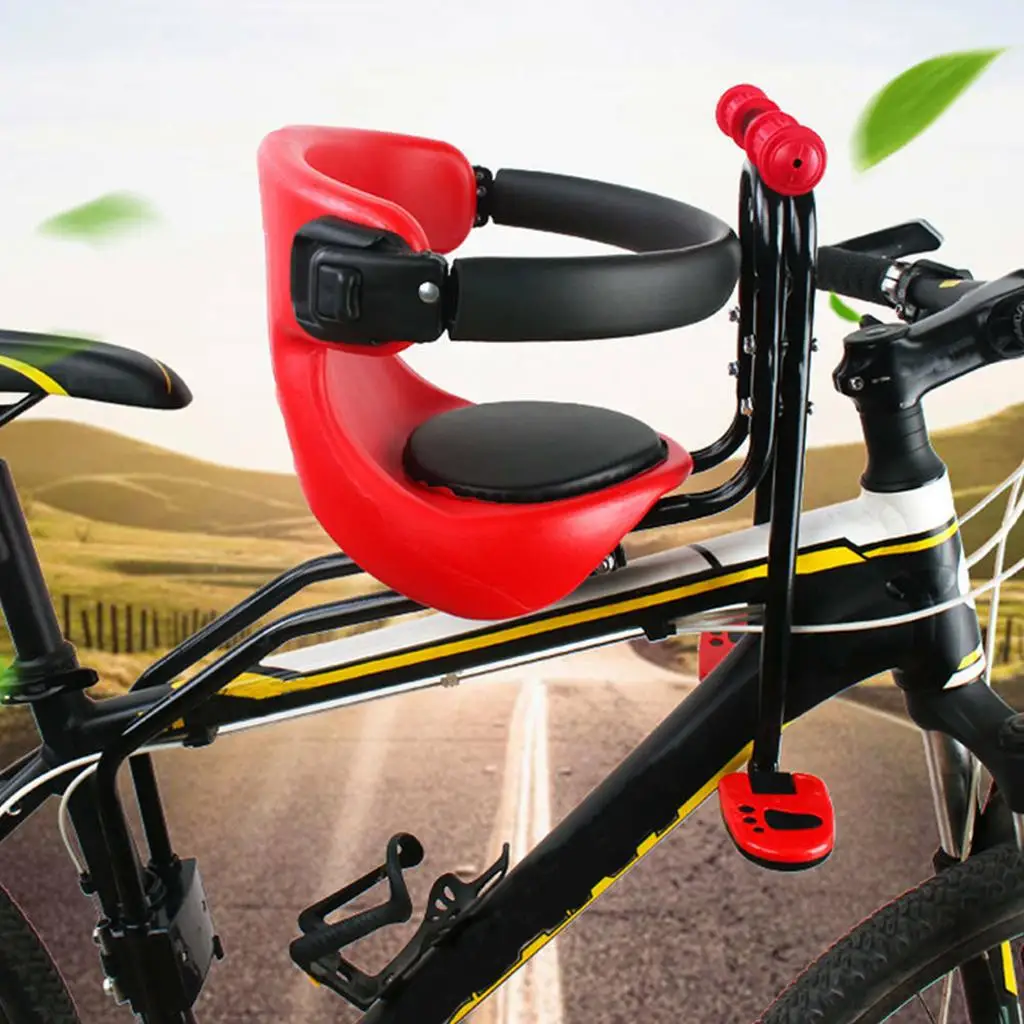 Child Bicycle Seat Kids Saddle Bicycle Bike Front Mount Children Safety Front Seat Saddle Carrier