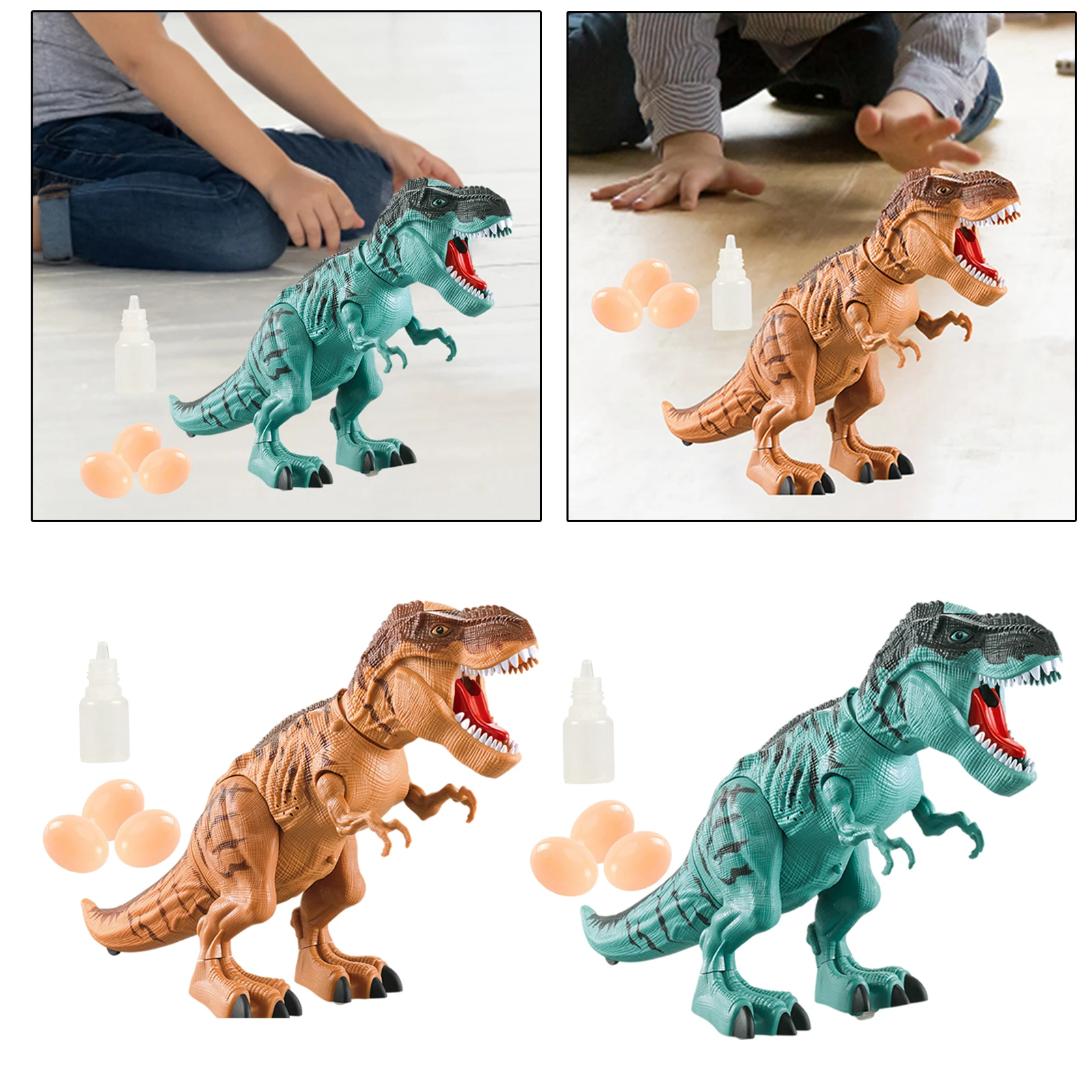 Electronic Walking Dinosaur with Roaring Sounds Walking Robot Dinosaur Simulation Dinosaur Toys for Boys Kids Girls Ages 3+