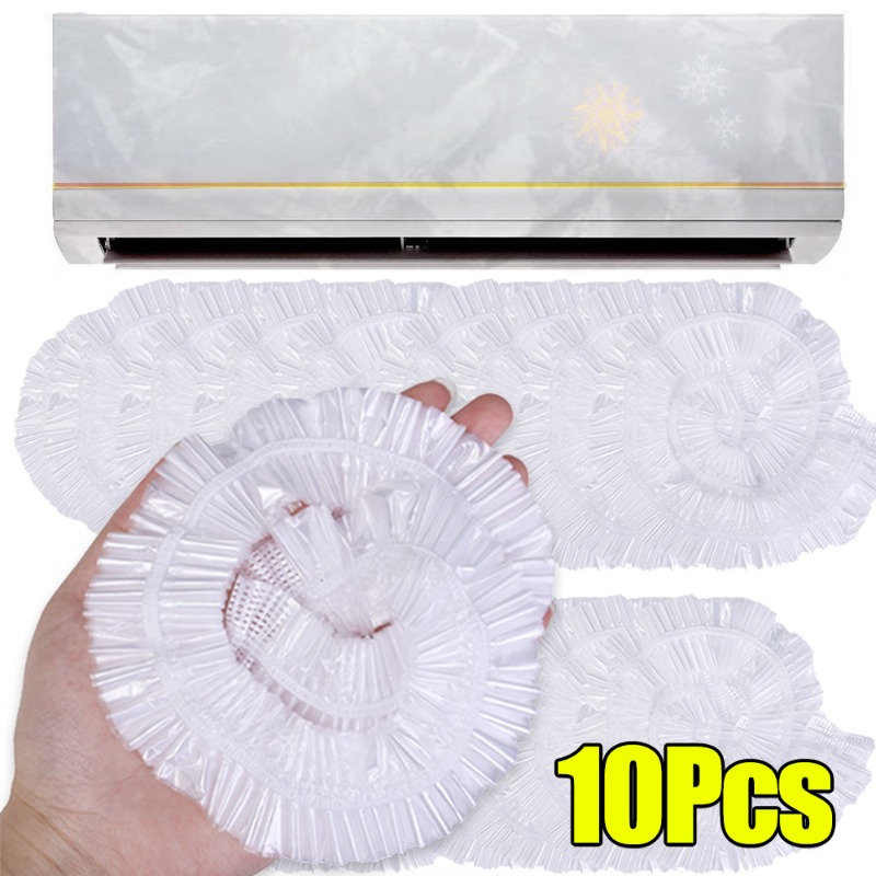 Description Picture 2 of item1/10PCS Air Conditioning Dust Cover Disposable Air Conditioner Wind Outlet Dustproof Protection Cover Universal Dust Covers