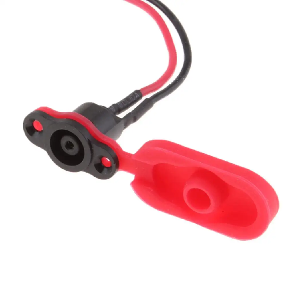Rubber Dust Plug   Charging Cable Cord for   Electric Scooter