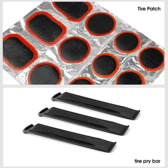 Kit De Reparación De Pinchazos - 2 Cámaras De Aire, Palancas Y Válvula Para Cochecitos, Bicis, Buggies