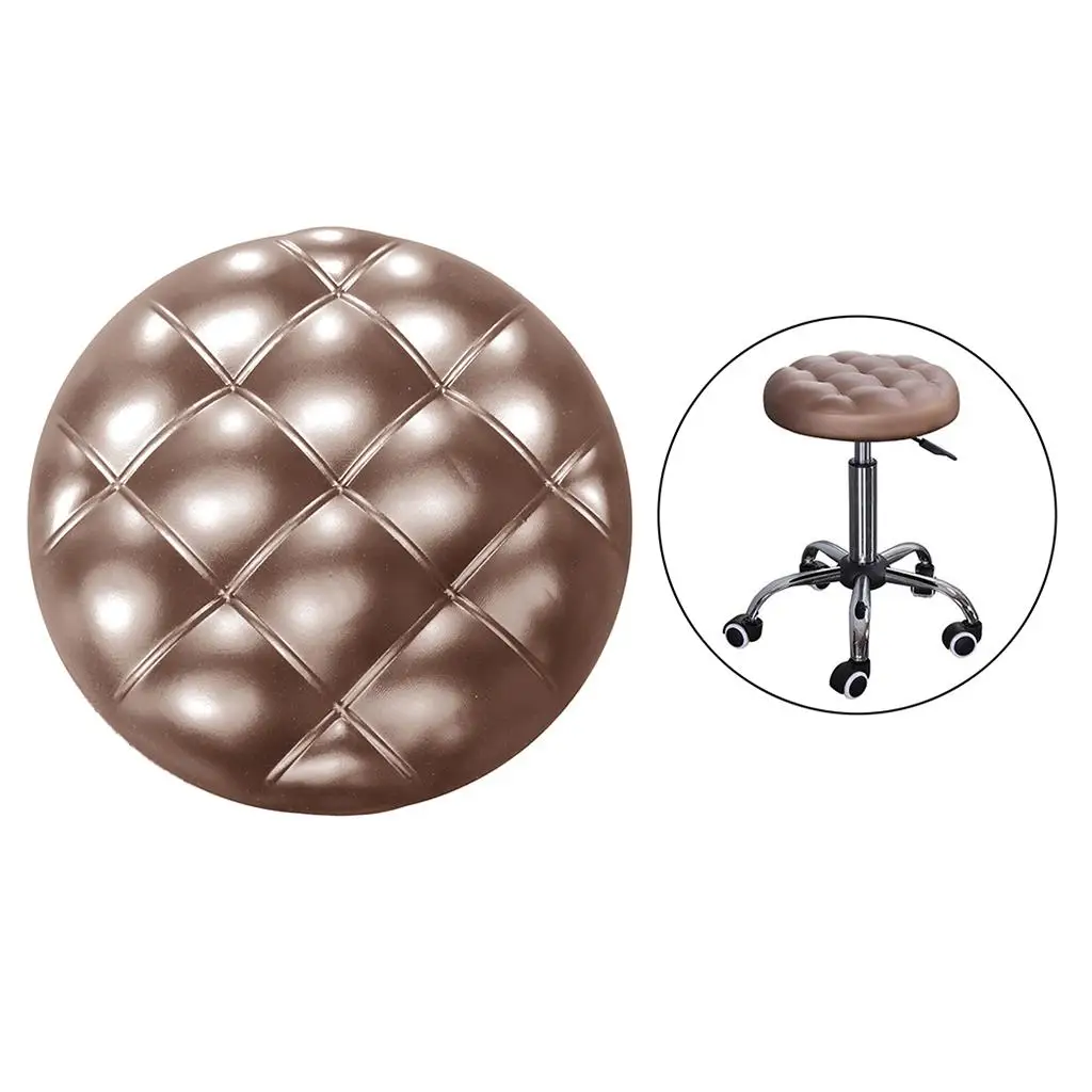  . 33cm Removable Bar Stool Replacement Cover Round  Seat  Salon Sleeve Warm Dustproof Breathable