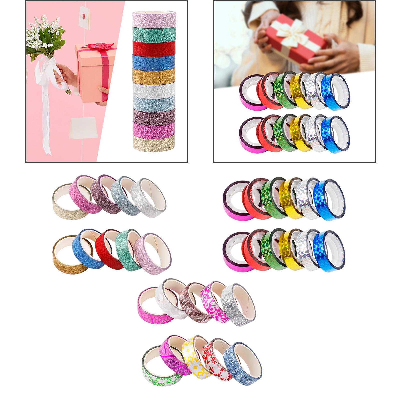 10x Valentine`s Day Tapes 6.6ft for Valentine Cards Gift Wrapping Journaling