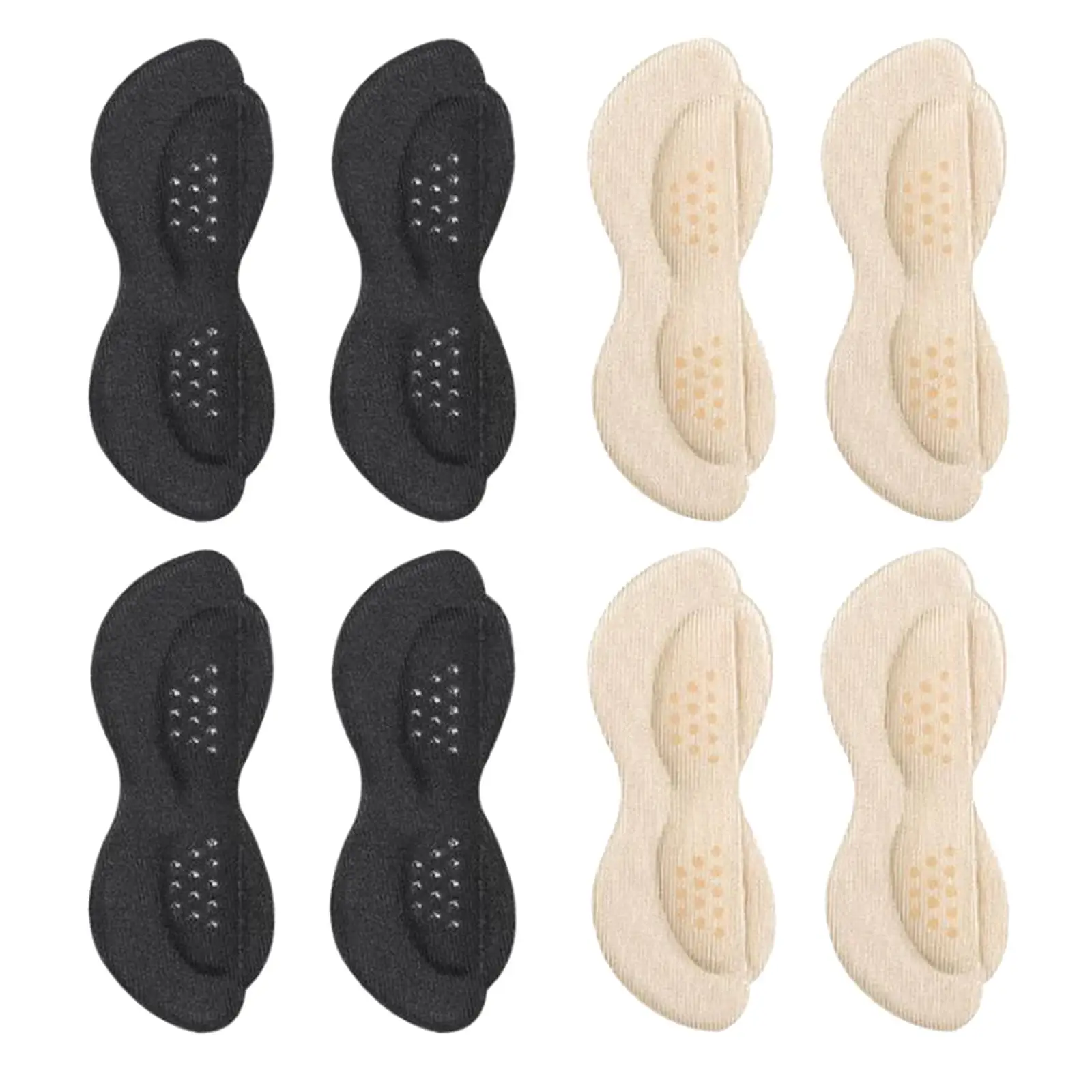 Shoes Heel Protectors Anti-Wear Self-Adhesive Heel Cups for Foot Pain Relieving Adults Men Women