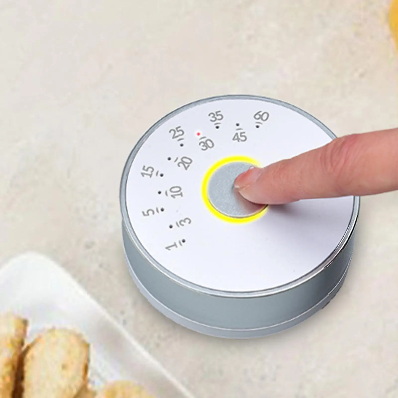 Kitchen Timer Multifunctional Quiet Digital Timer for Cooking Office Study